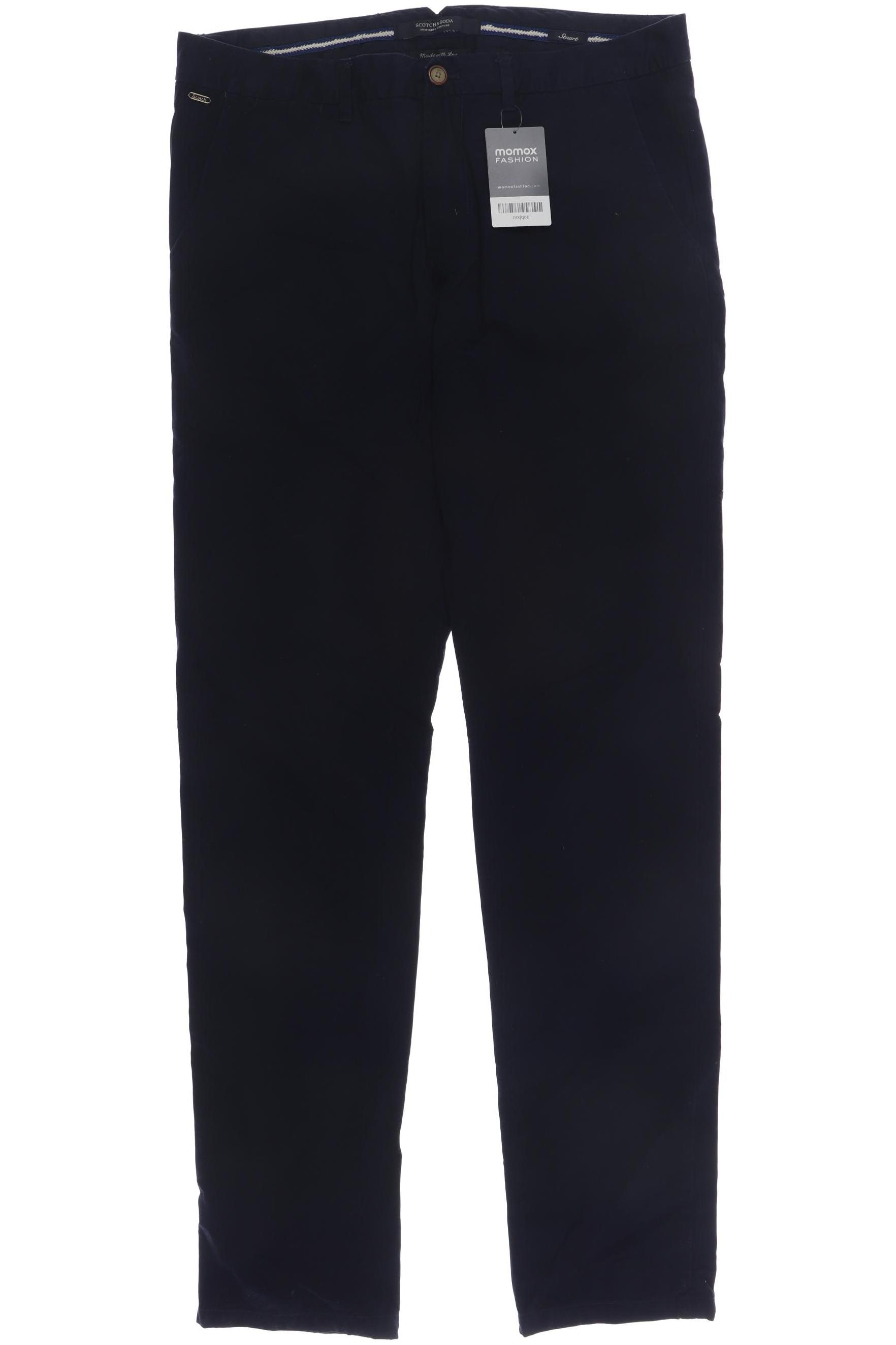 

Scotch & Soda Herren Stoffhose, marineblau