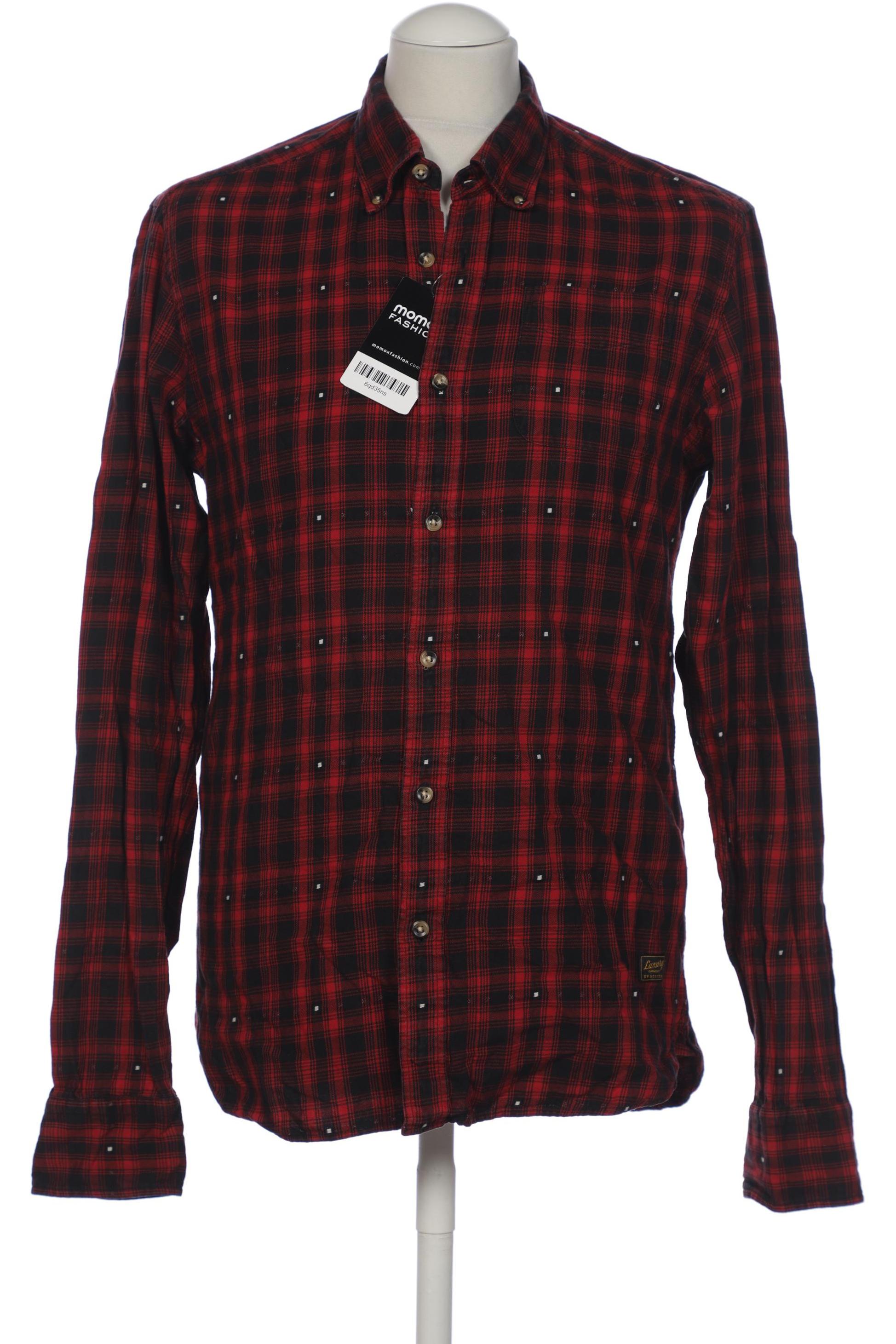 

Scotch & Soda Herren Hemd, rot, Gr. 48