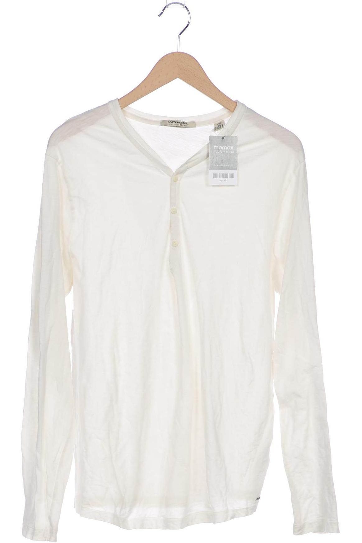 

Scotch & Soda Herren Langarmshirt, cremeweiß, Gr. 54