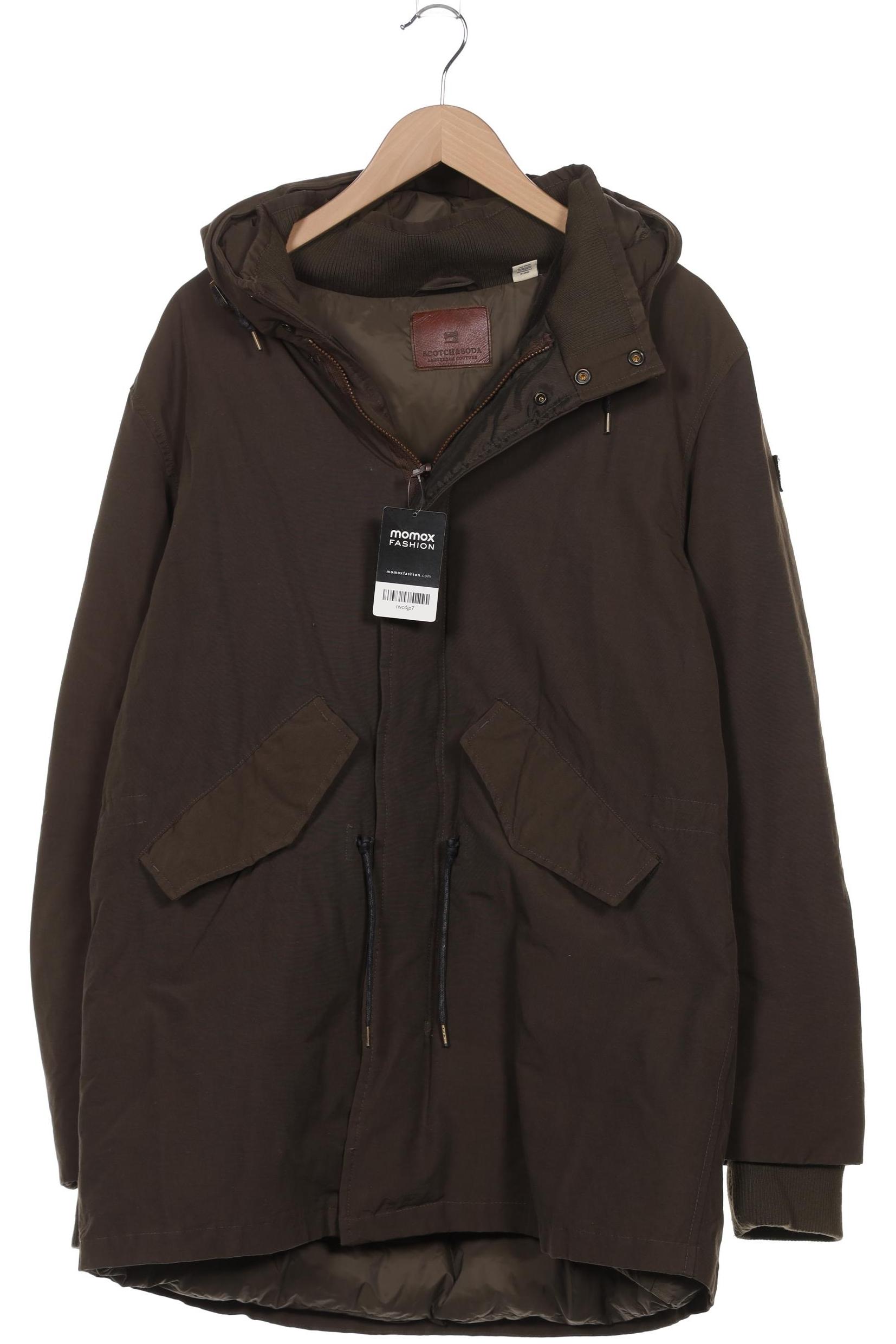 

Scotch & Soda Herren Mantel, grün, Gr. 54