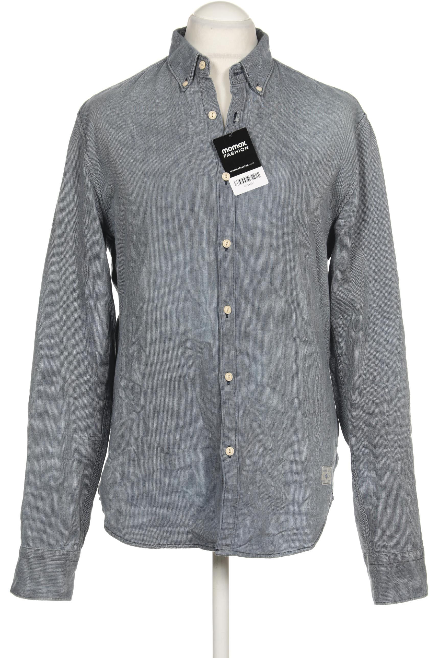 

Scotch & Soda Herren Hemd, grau, Gr. 52