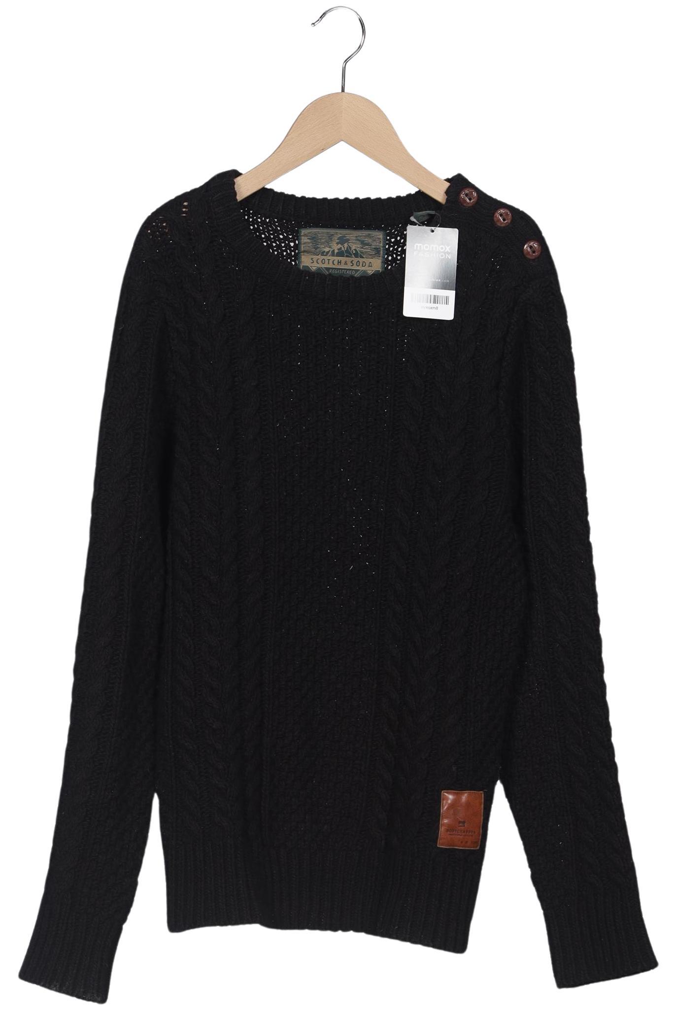 

Scotch & Soda Herren Pullover, schwarz, Gr. 48