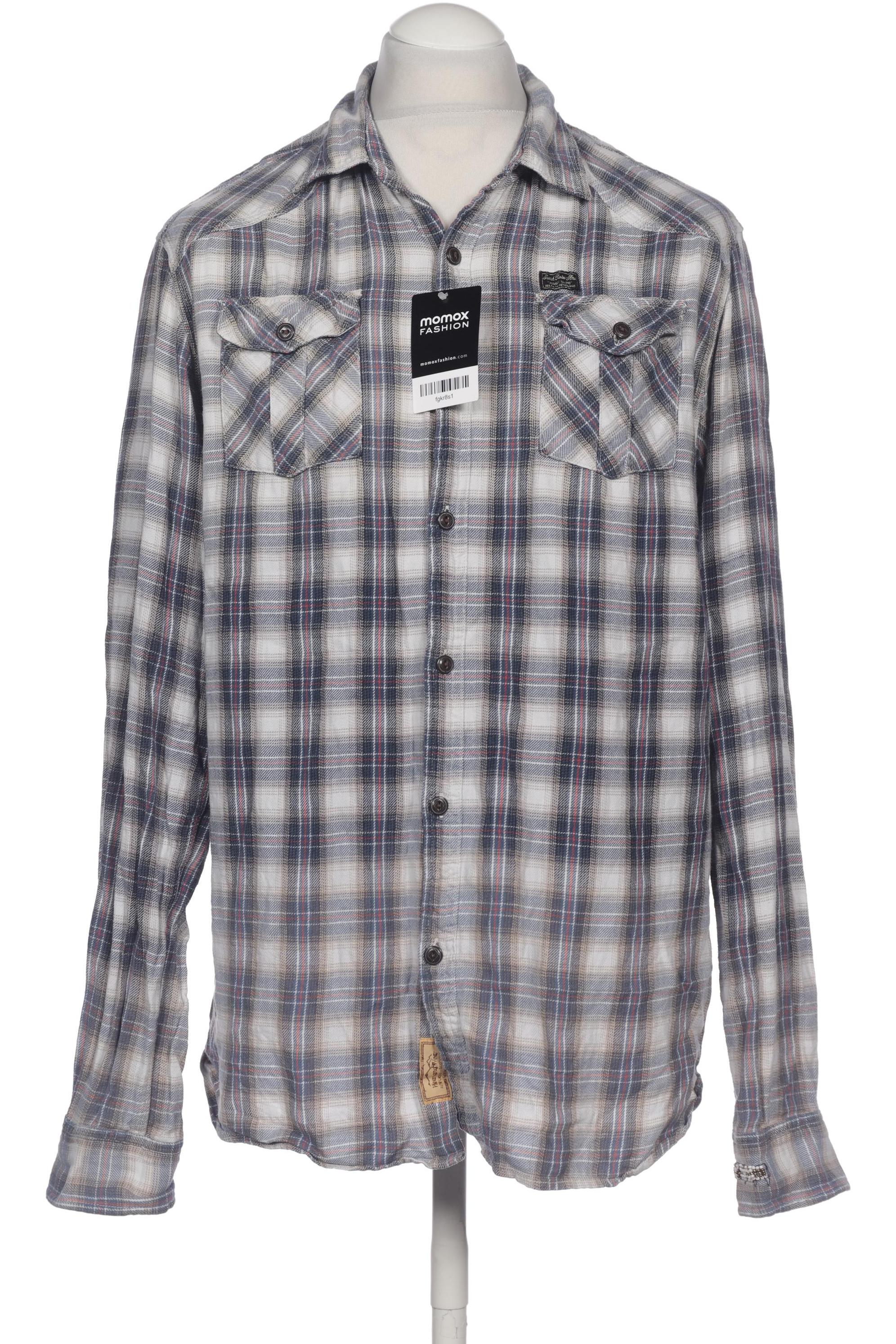 

Scotch & Soda Herren Hemd, blau, Gr. 54