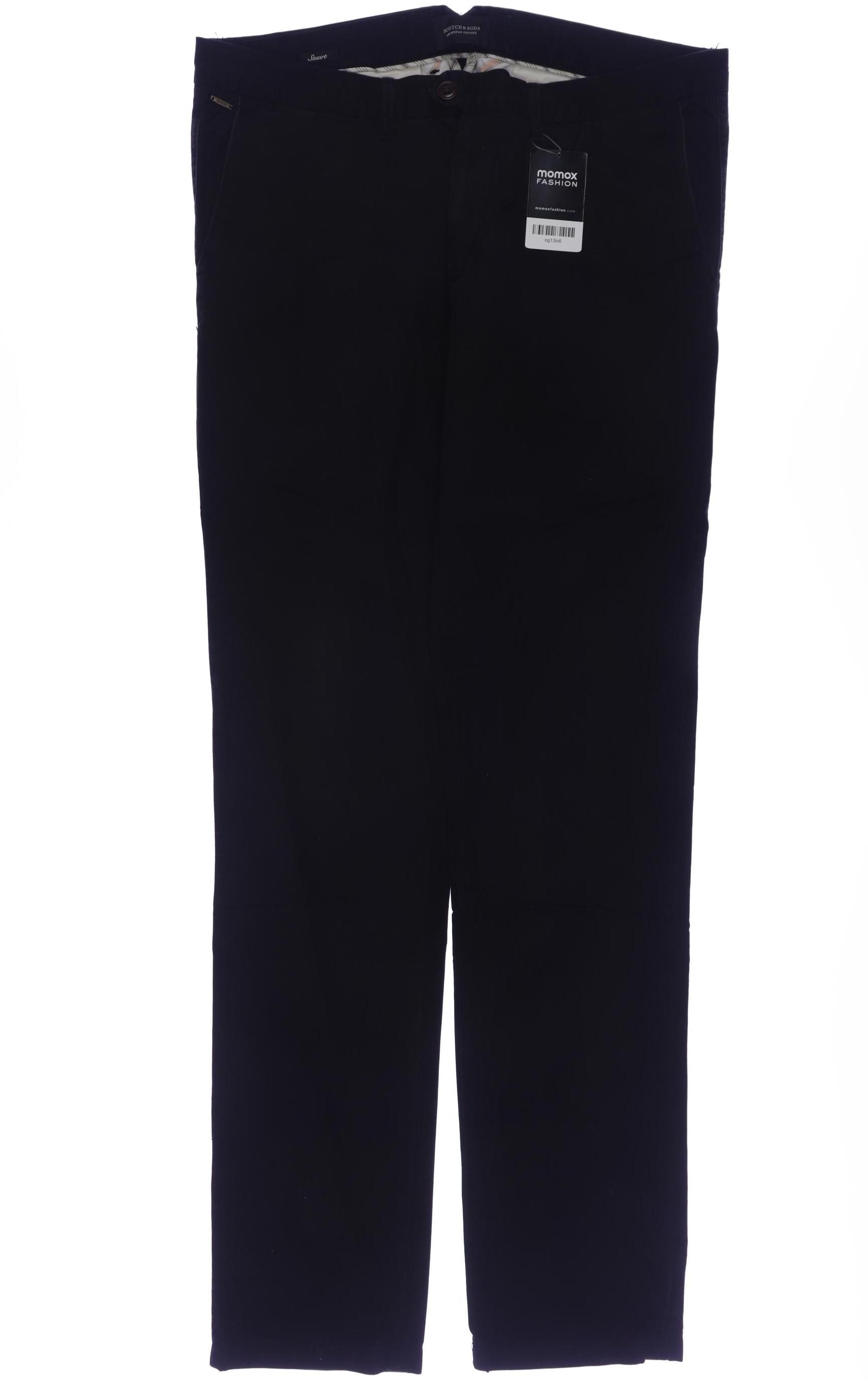 

Scotch & Soda Herren Stoffhose, schwarz, Gr. 33