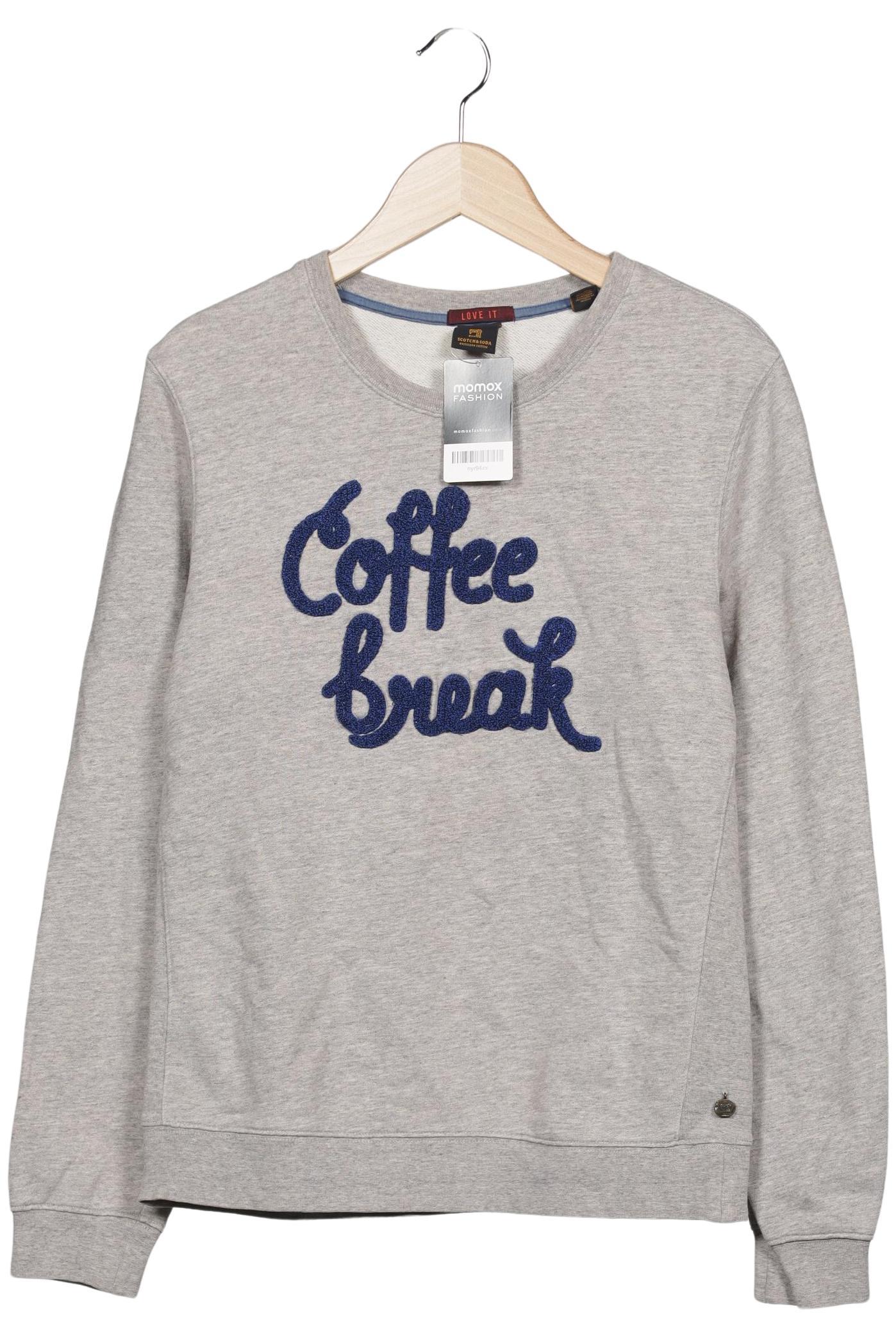 

Scotch & Soda Herren Sweatshirt, grau, Gr. 48