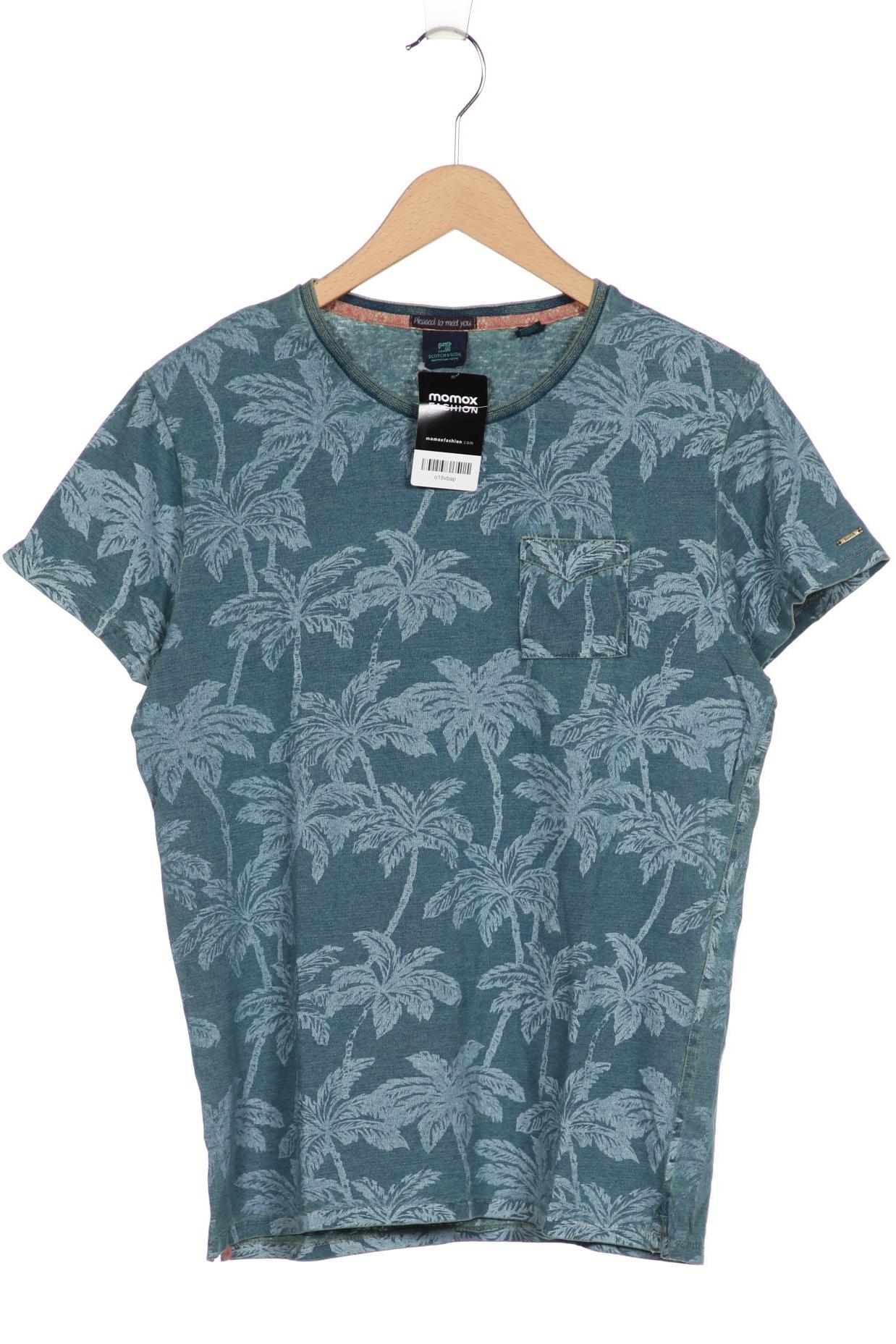 

Scotch & Soda Herren T-Shirt, türkis