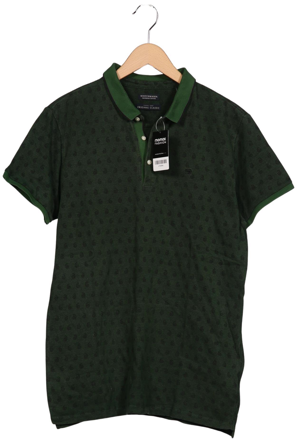 

Scotch & Soda Herren Poloshirt, grün, Gr. 52