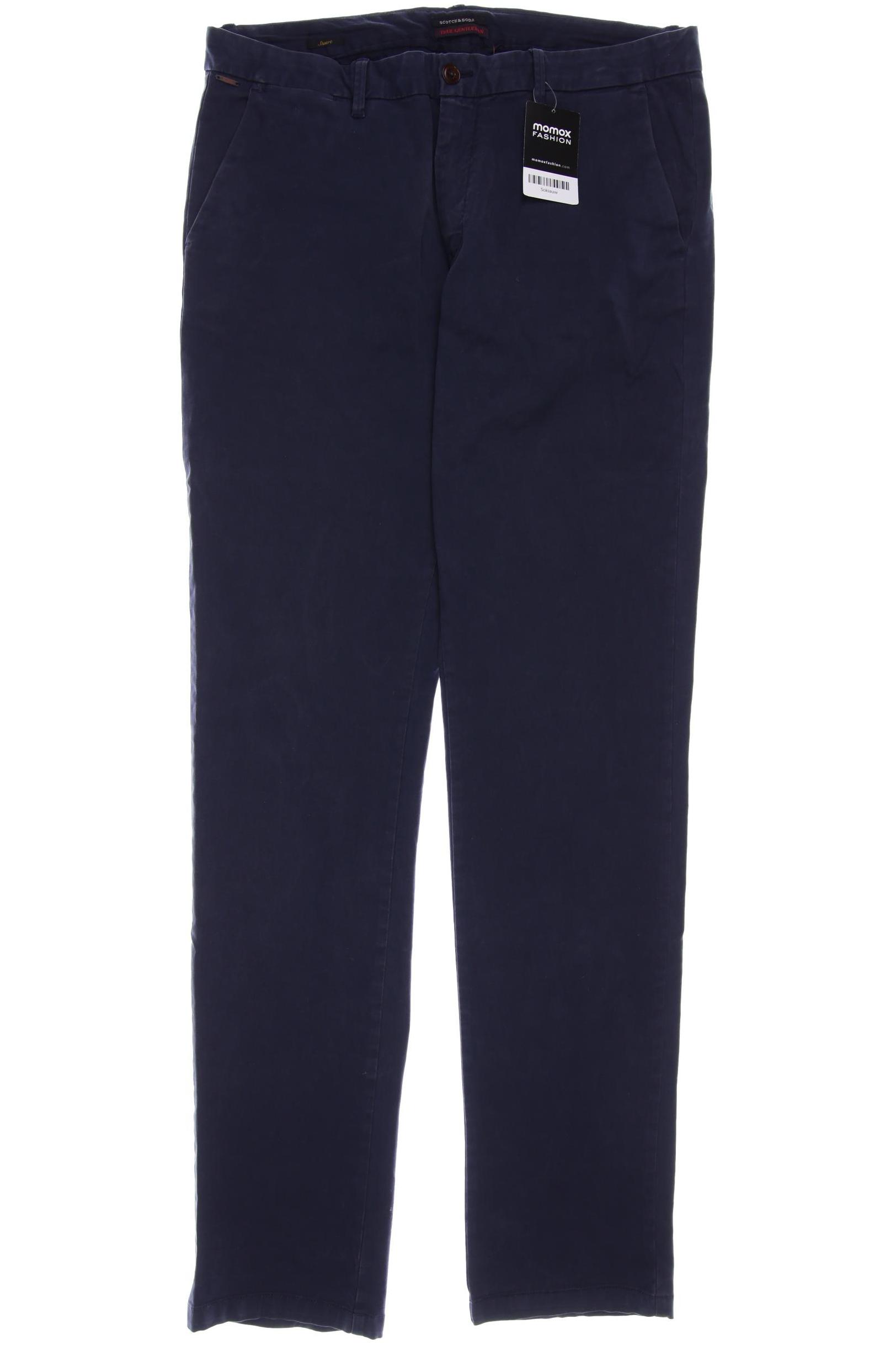 

Scotch & Soda Herren Stoffhose, marineblau, Gr. 34