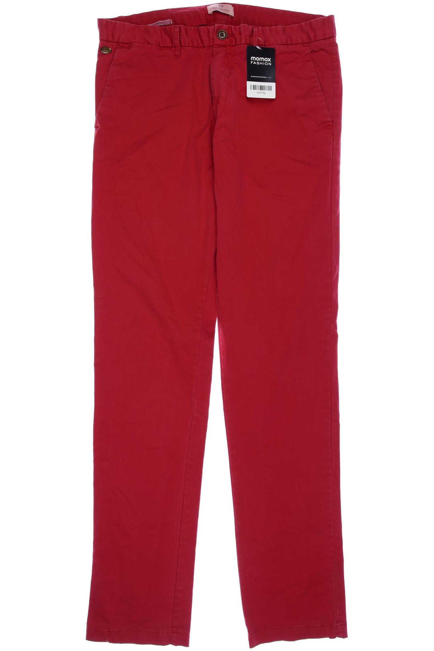 

Scotch & Soda Herren Stoffhose, rot, Gr. 30