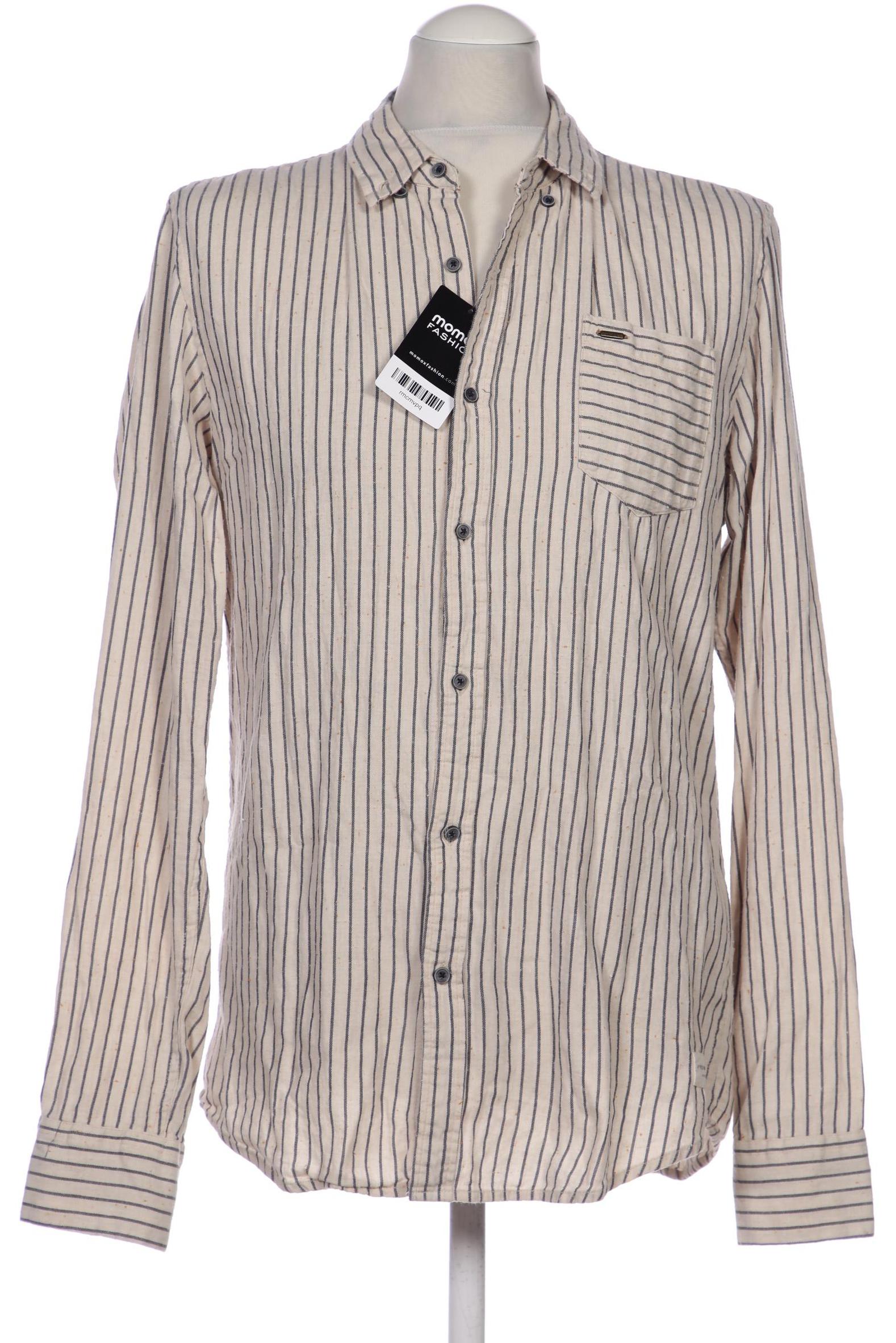 

Scotch & Soda Herren Hemd, beige, Gr. 52