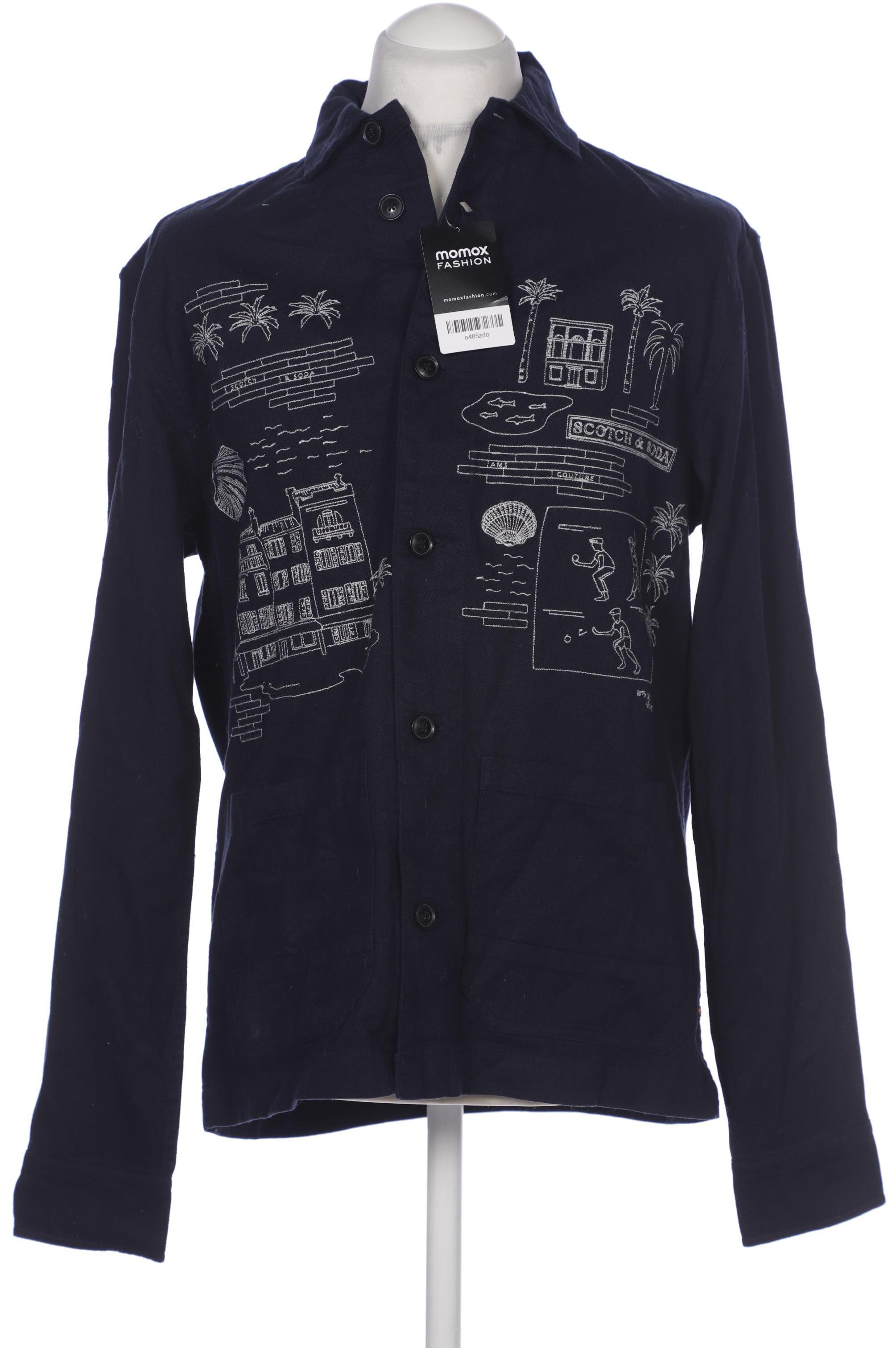 

Scotch & Soda Herren Hemd, marineblau, Gr. 48