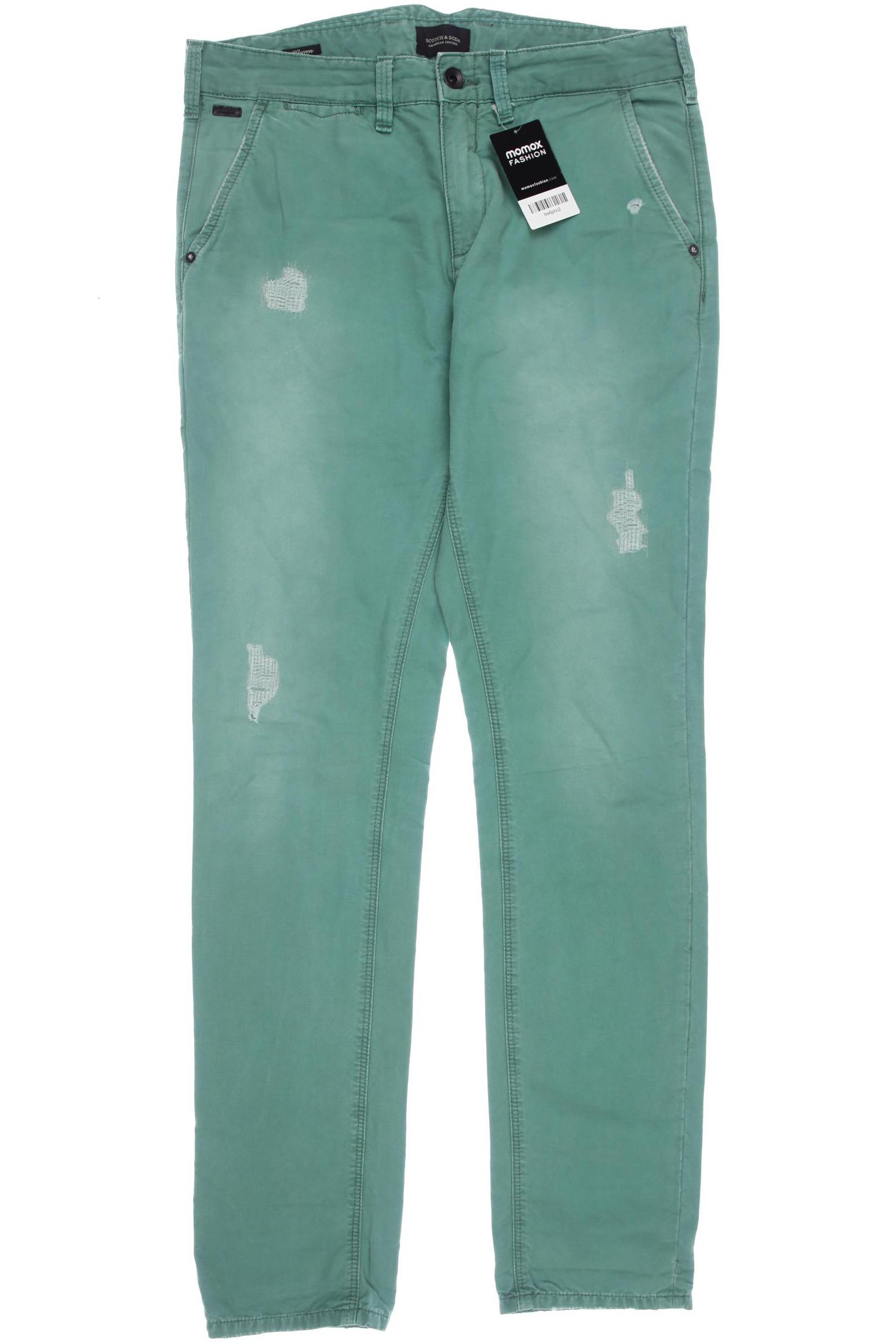 

Scotch & Soda Herren Stoffhose, grün, Gr. 31