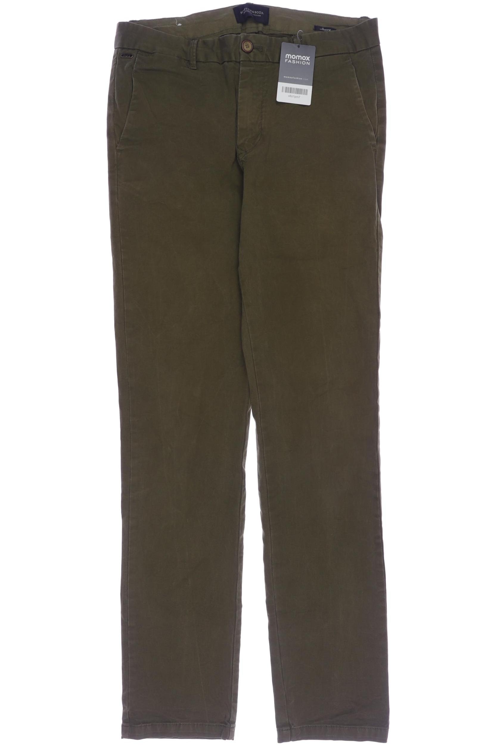 

Scotch & Soda Herren Stoffhose, grün, Gr. 28