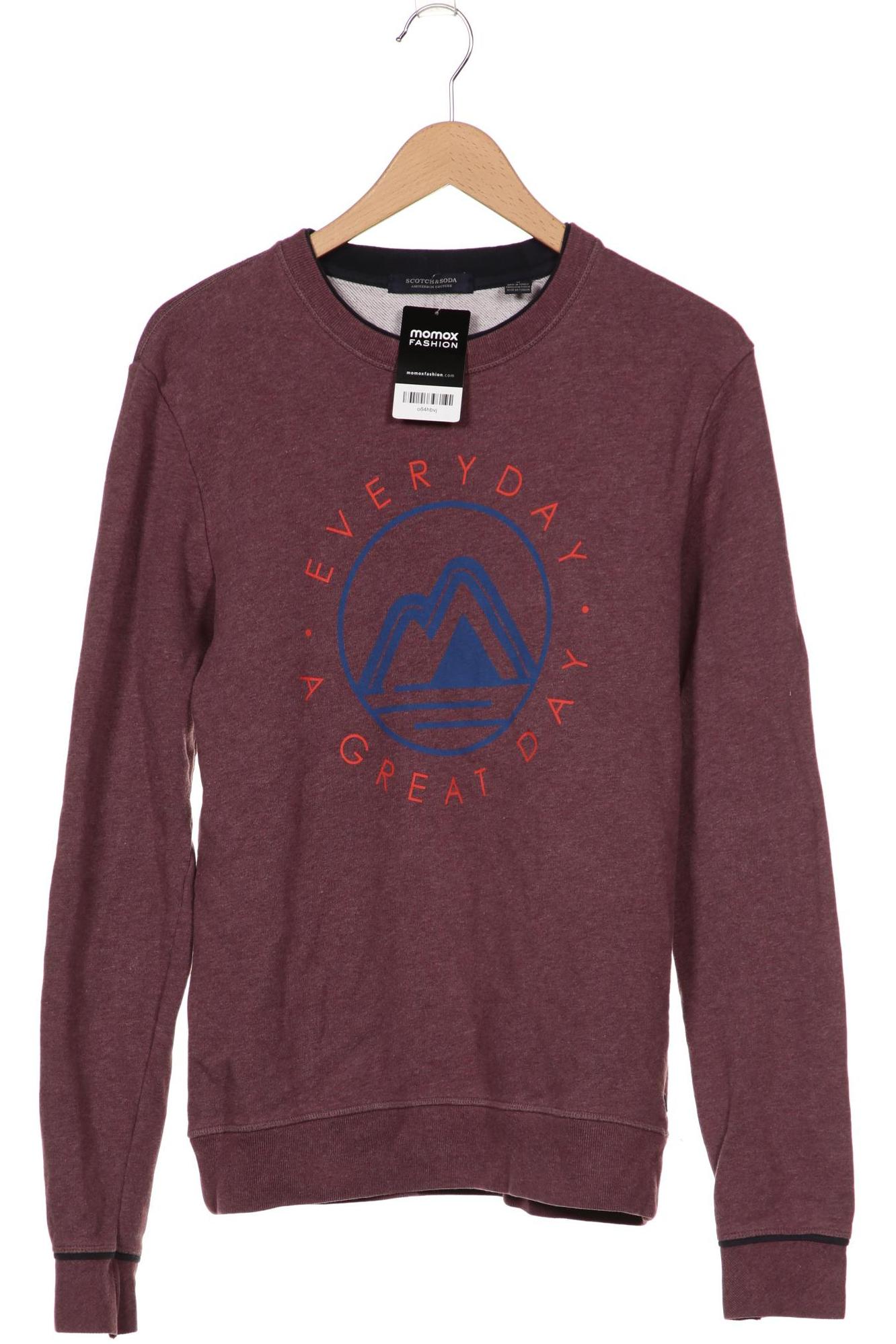 

Scotch & Soda Herren Sweatshirt, bordeaux