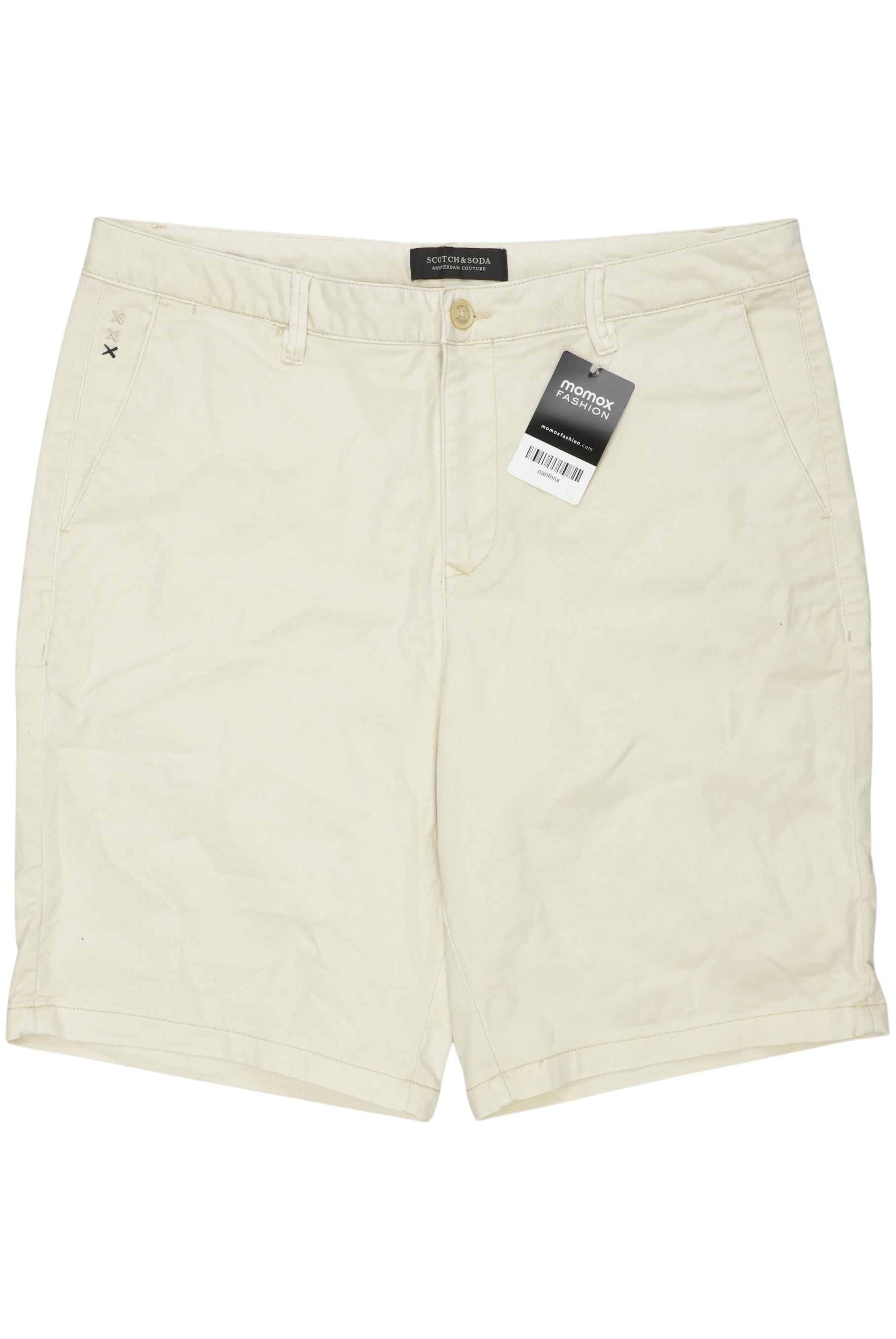 

Scotch & Soda Herren Shorts, cremeweiß, Gr. 34