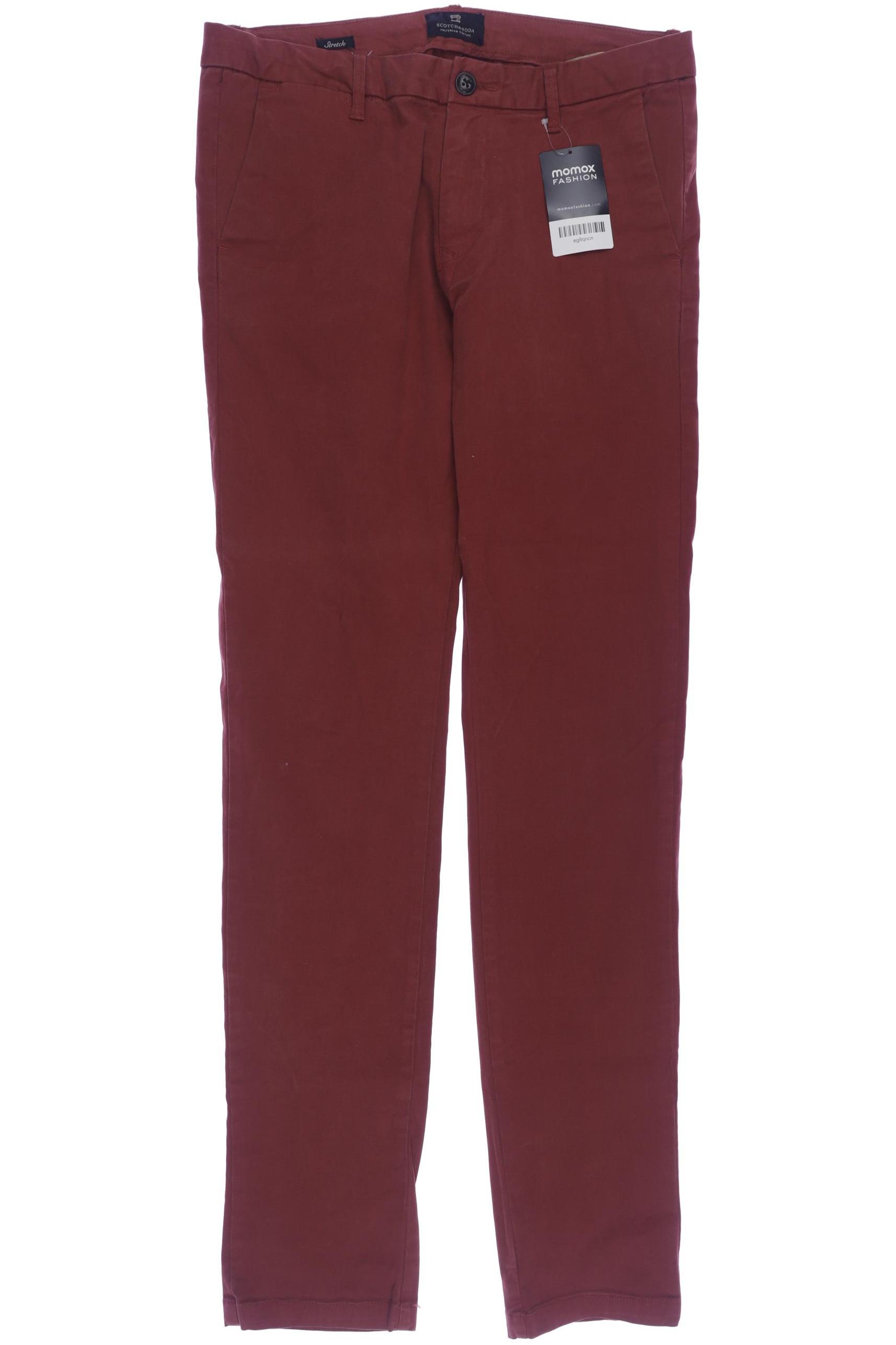 

Scotch & Soda Herren Stoffhose, rot, Gr. 28