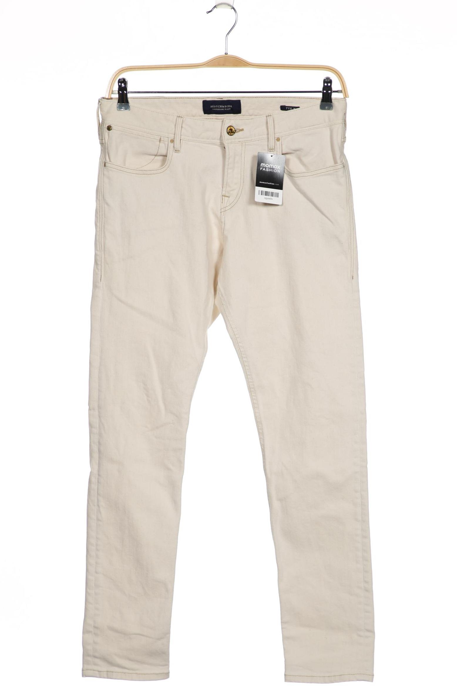 

Scotch & Soda Herren Jeans, cremeweiß