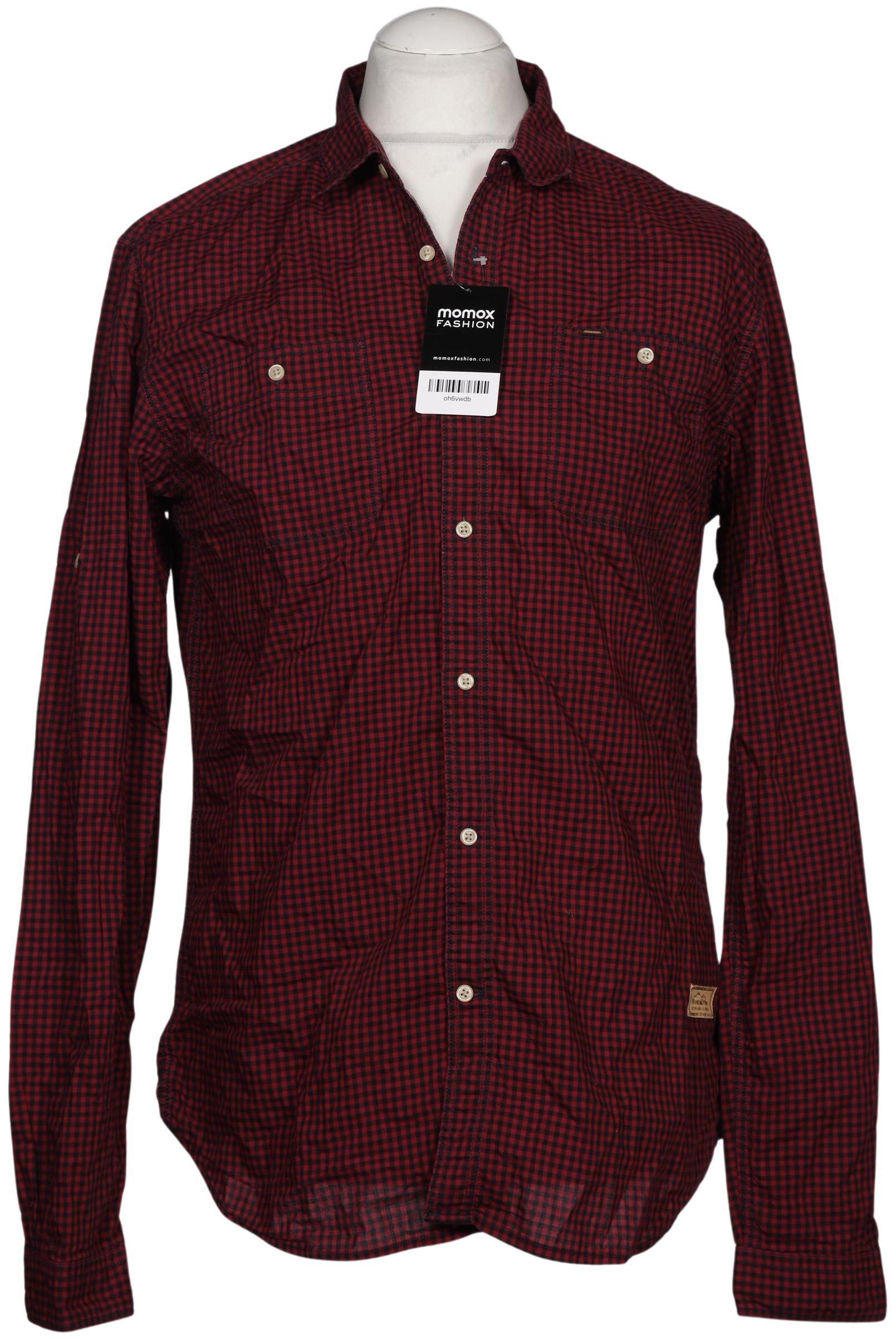 

Scotch & Soda Herren Hemd, rot, Gr. 52