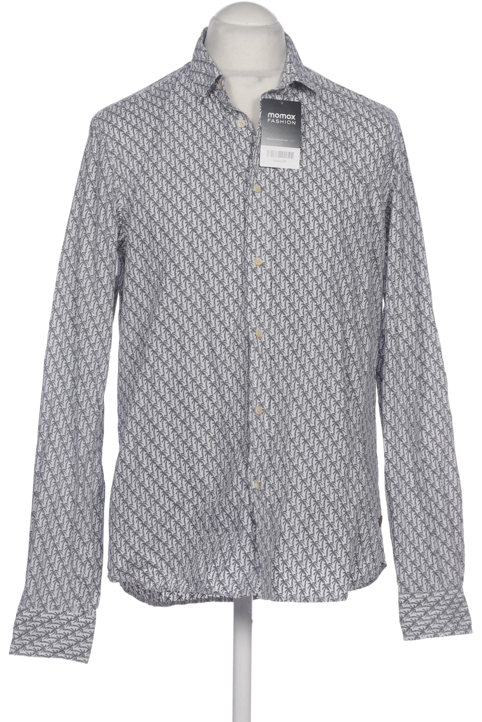 

Scotch & Soda Herren Hemd, grau, Gr. 52