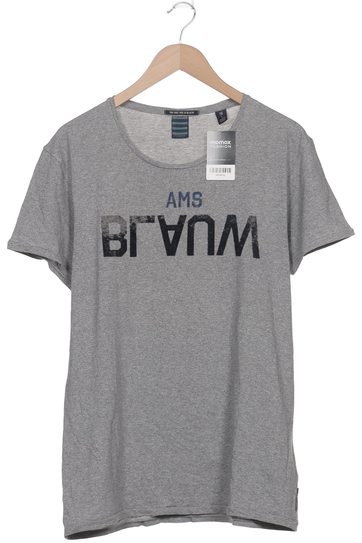 

Scotch & Soda Herren T-Shirt, grau, Gr. 52