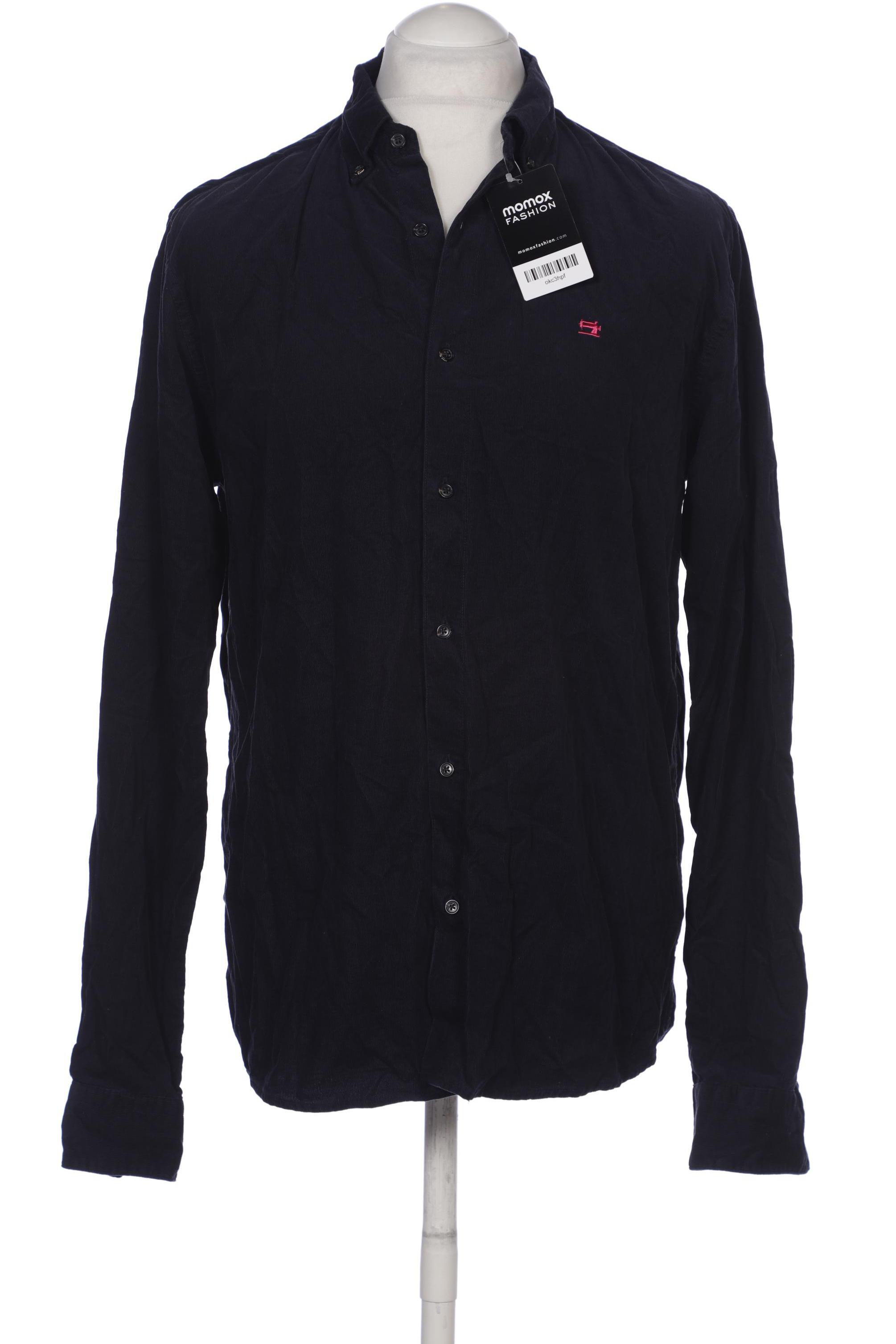 

Scotch & Soda Herren Hemd, marineblau, Gr. 52