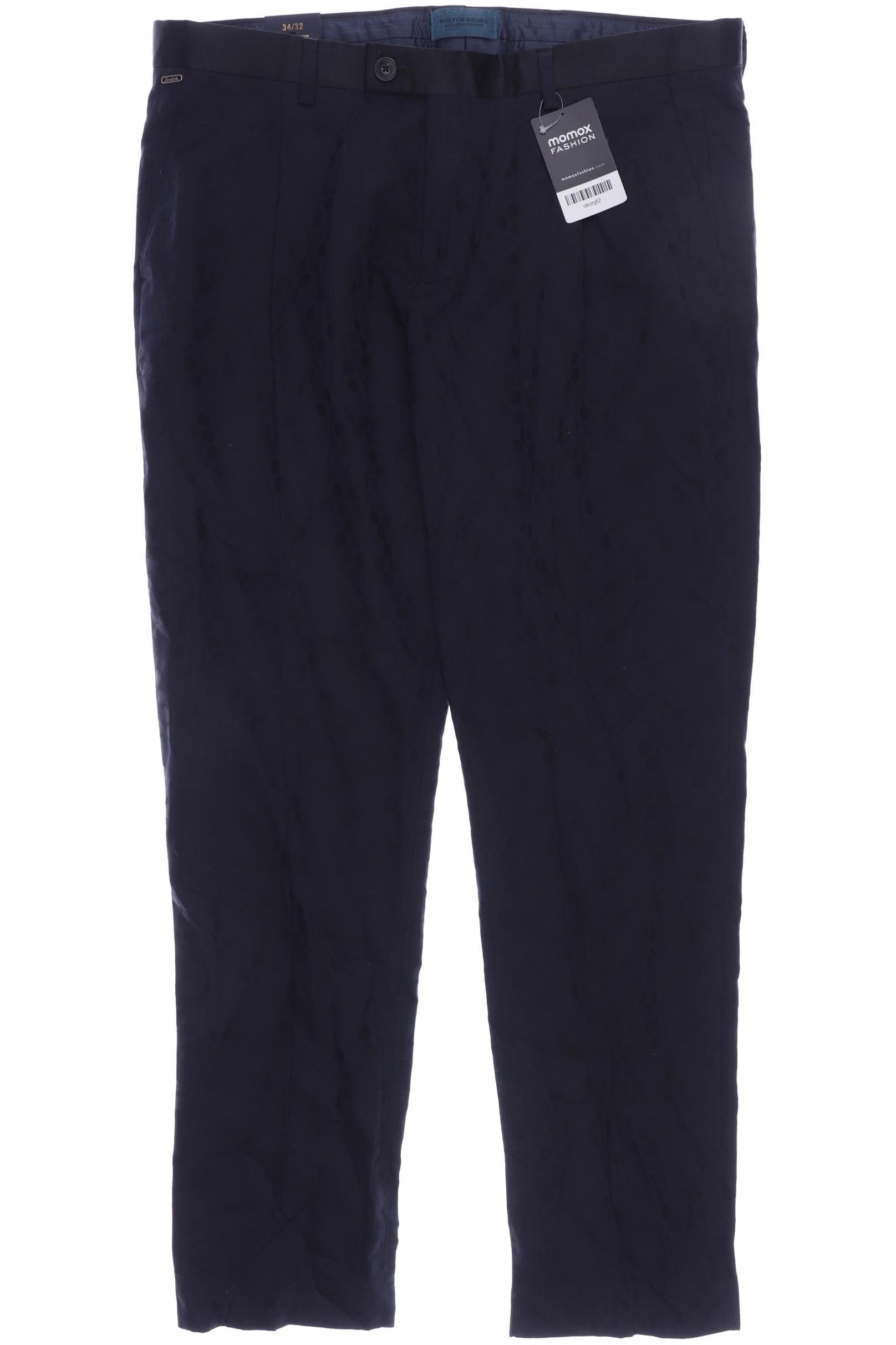 

Scotch & Soda Herren Stoffhose, marineblau