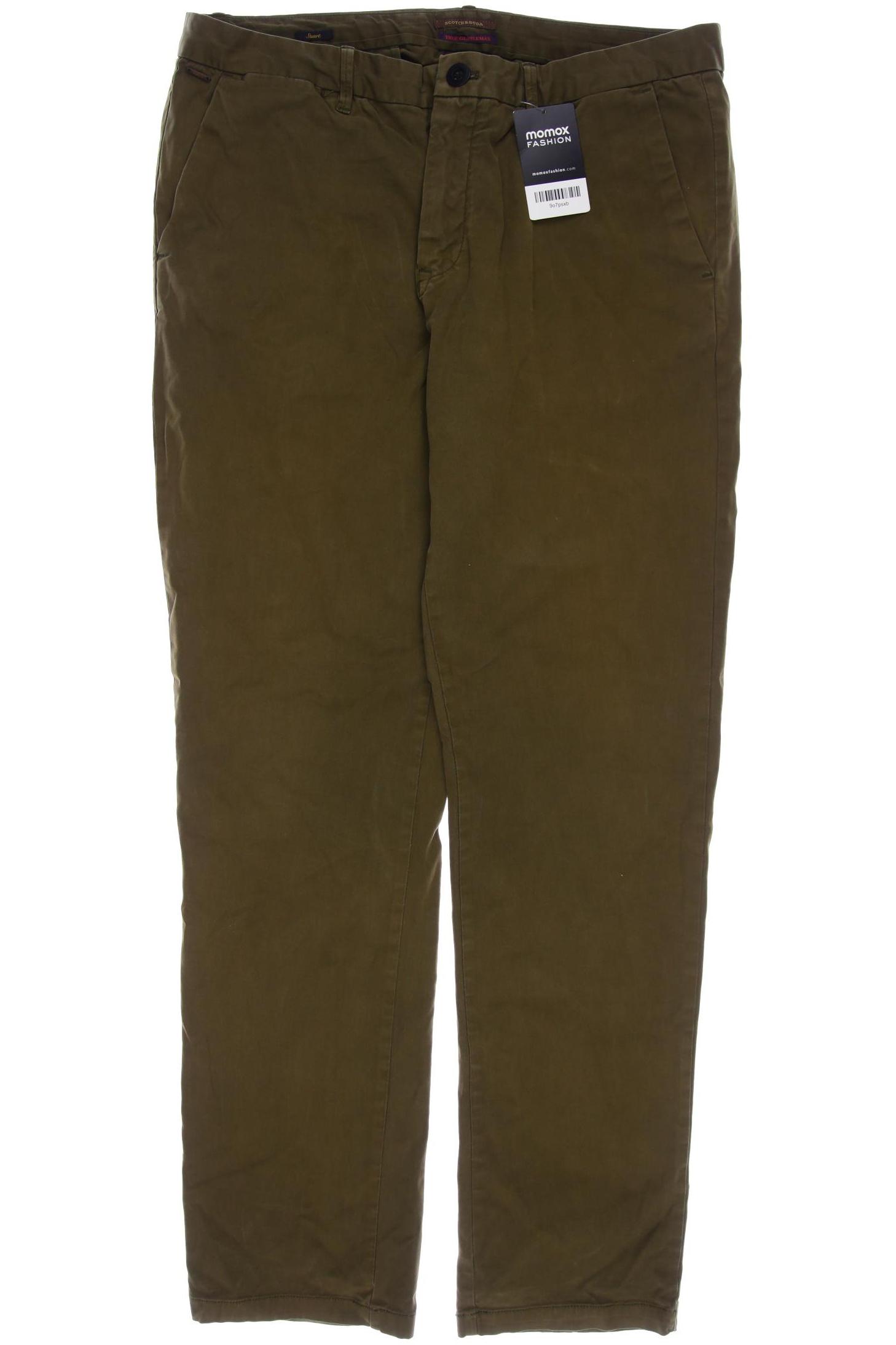 

Scotch & Soda Herren Stoffhose, grün, Gr. 33