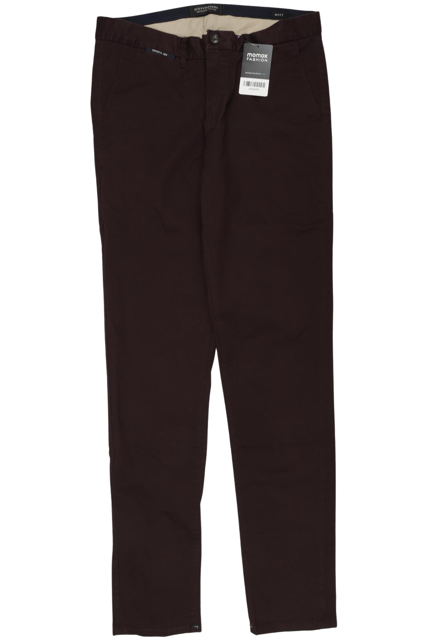 

Scotch & Soda Herren Stoffhose, bordeaux, Gr. 30