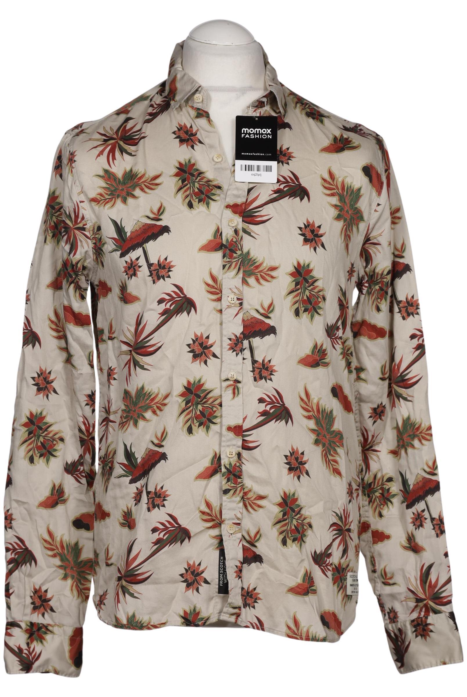 

Scotch & Soda Herren Hemd, beige, Gr. 48
