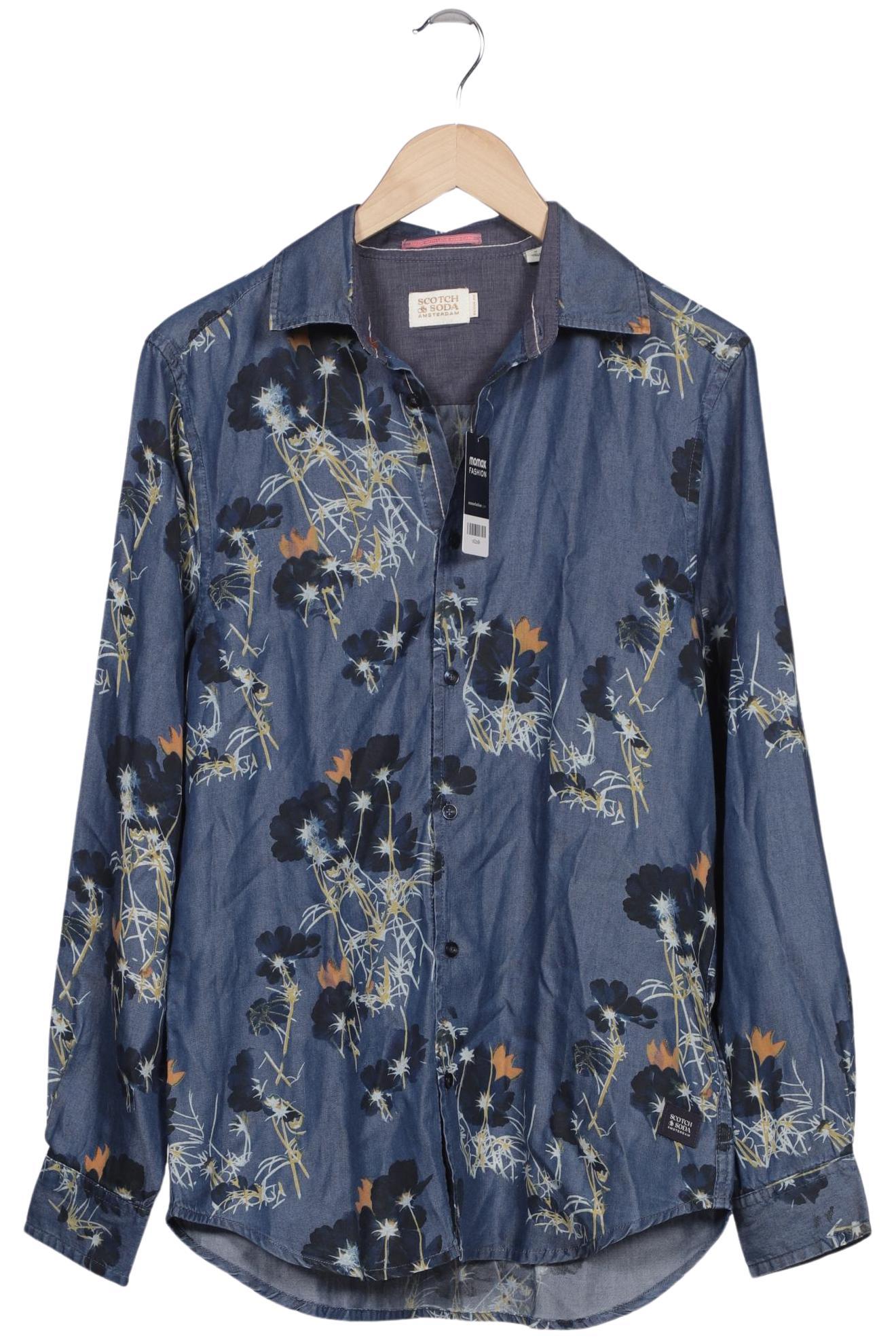 

Scotch & Soda Herren Hemd, blau, Gr. 46