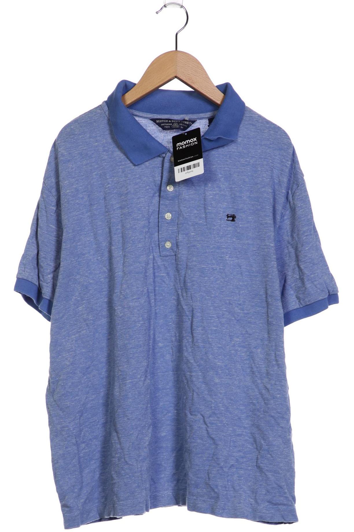 

Scotch & Soda Herren Poloshirt, blau, Gr. 56