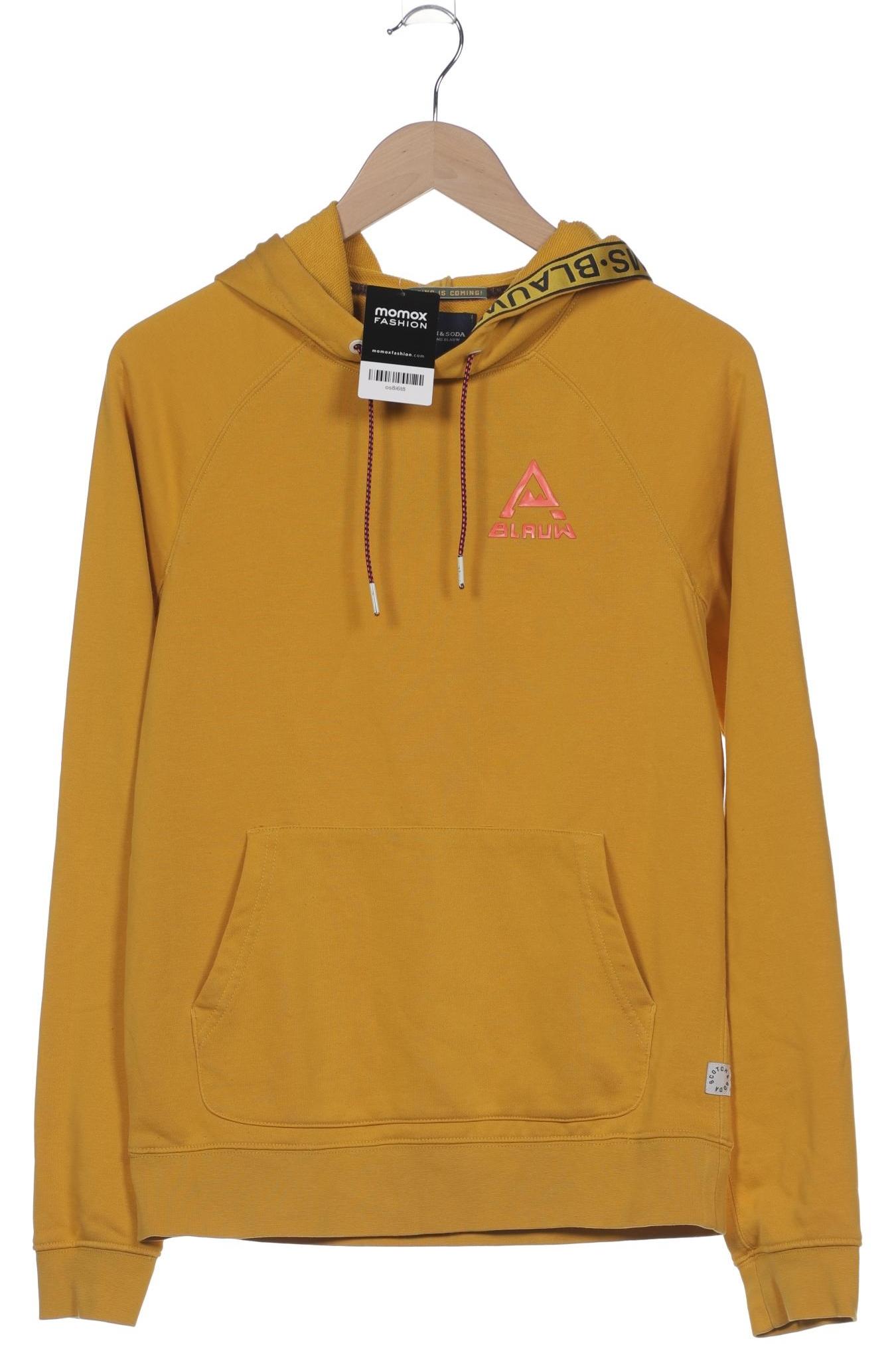 

Scotch & Soda Herren Kapuzenpullover, gelb, Gr. 46