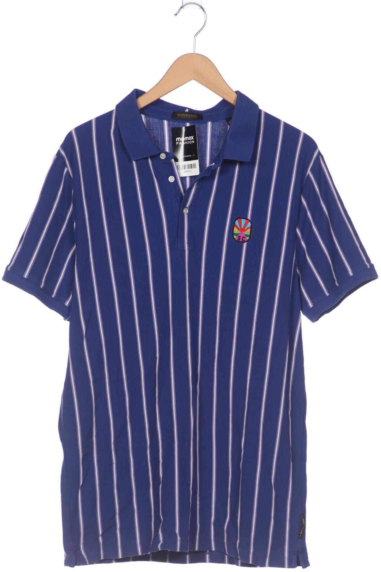 

Scotch & Soda Herren Poloshirt, blau, Gr. 56