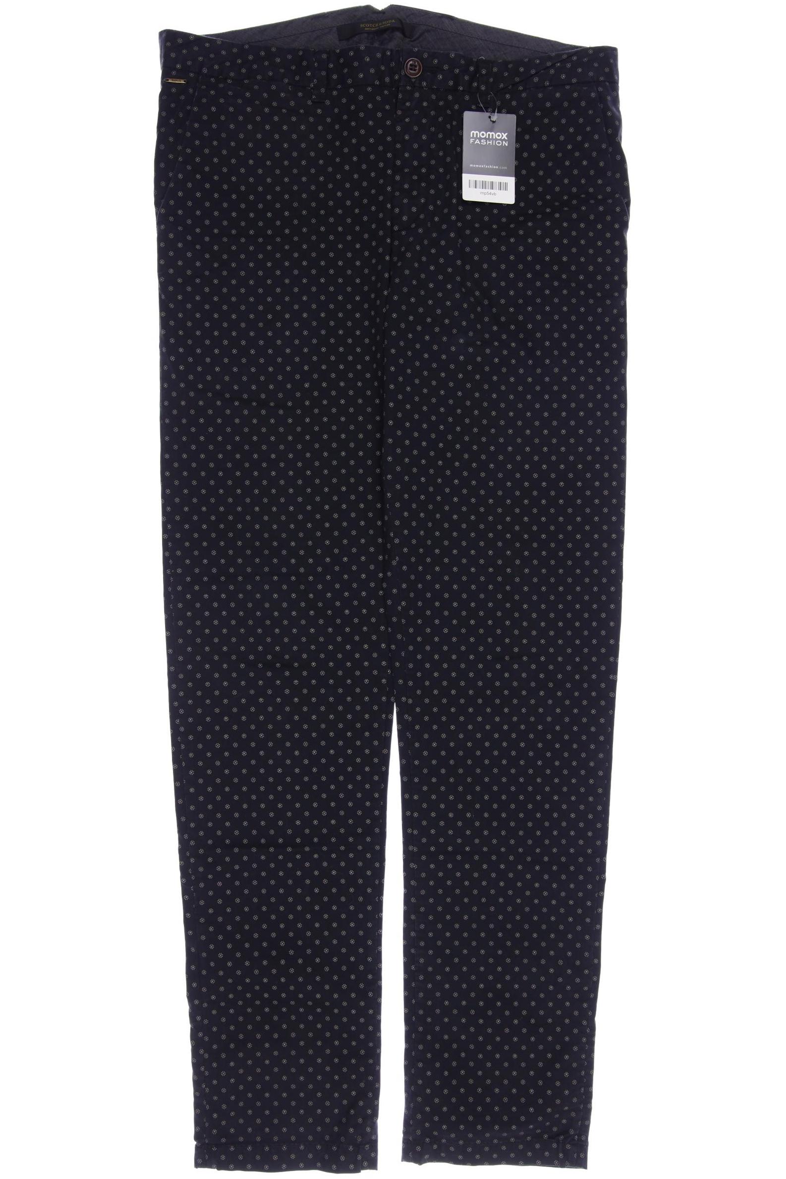 

Scotch & Soda Herren Stoffhose, schwarz