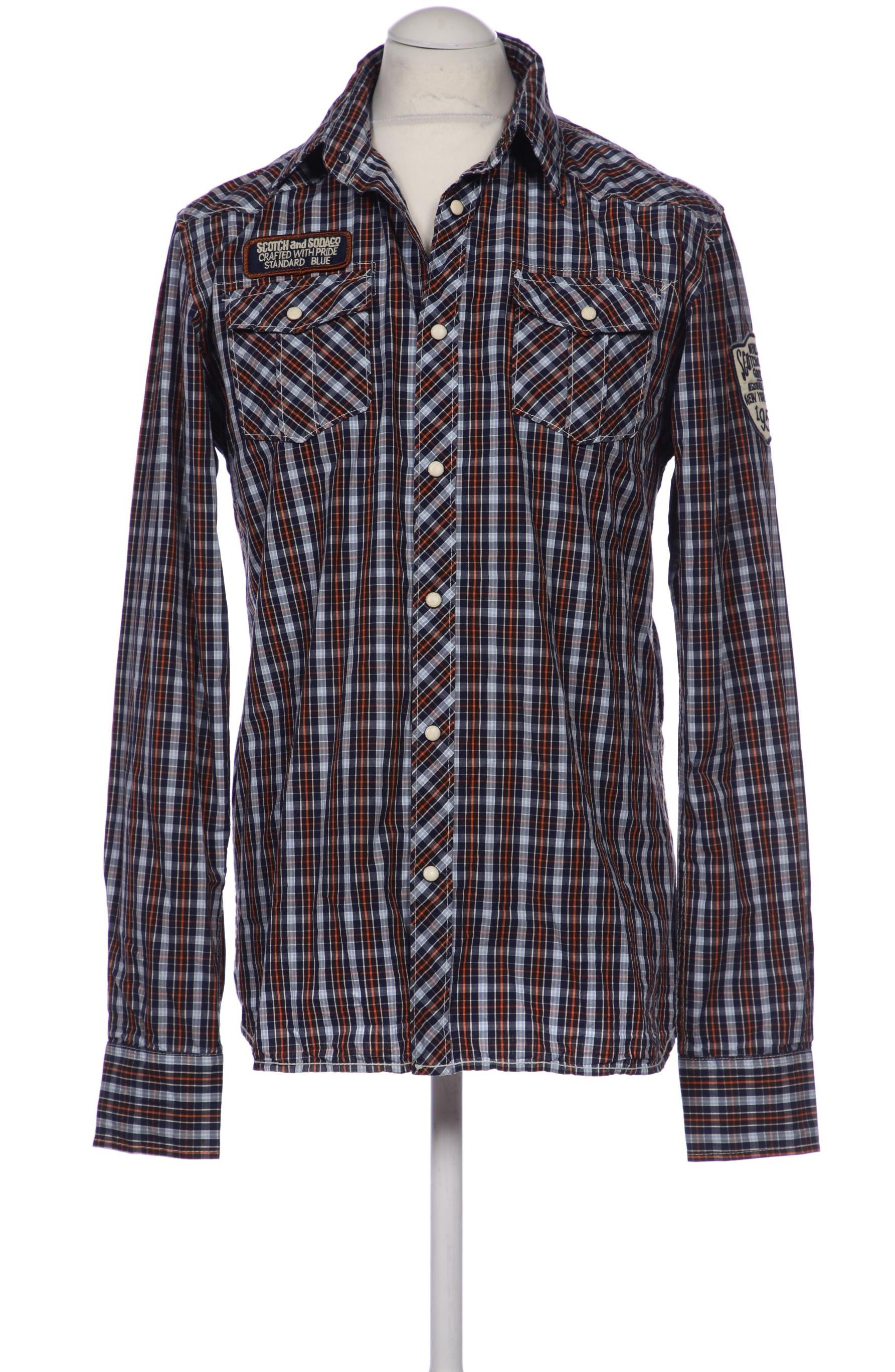 

Scotch & Soda Herren Hemd, blau