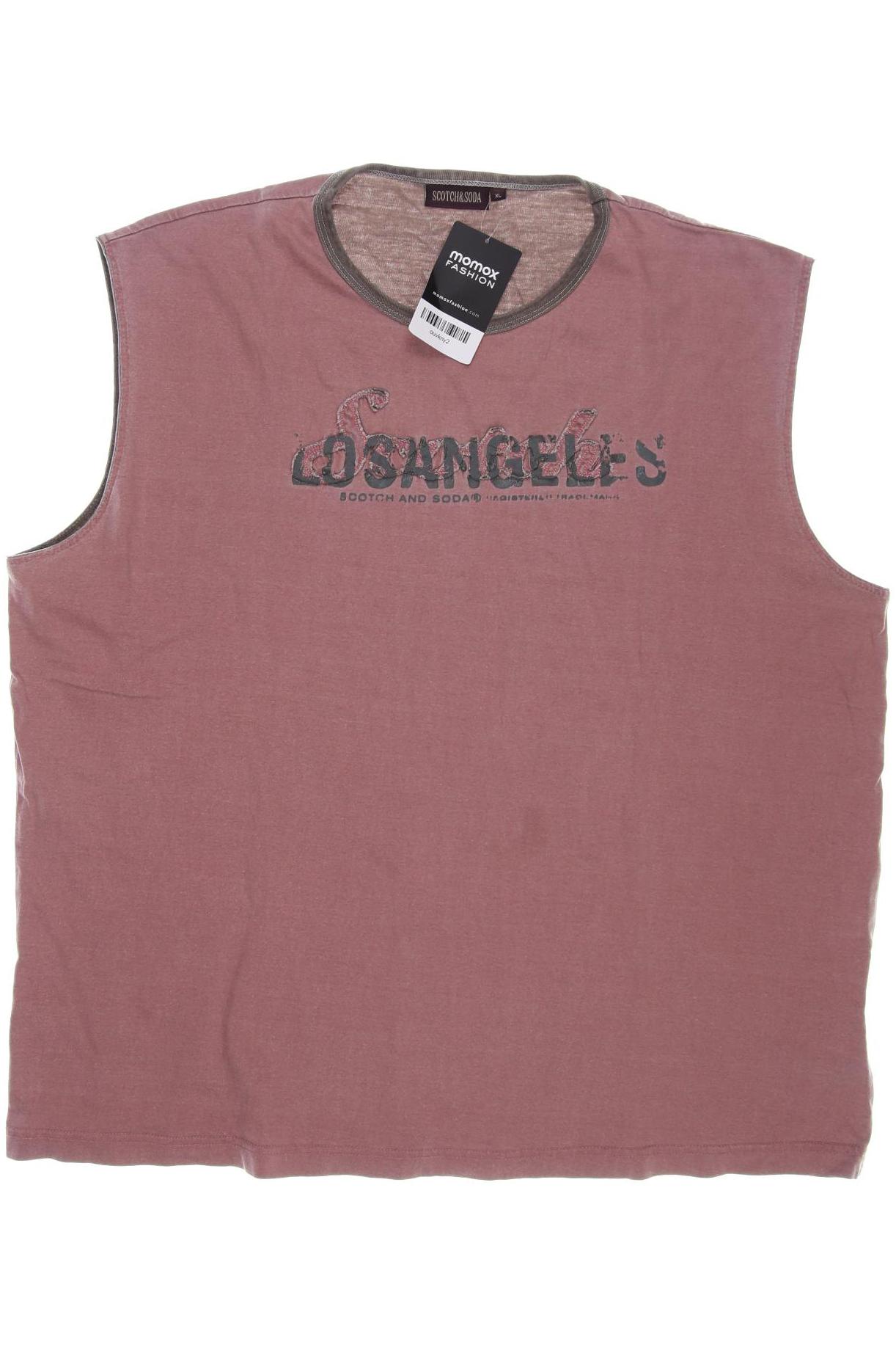 

Scotch & Soda Herren T-Shirt, pink