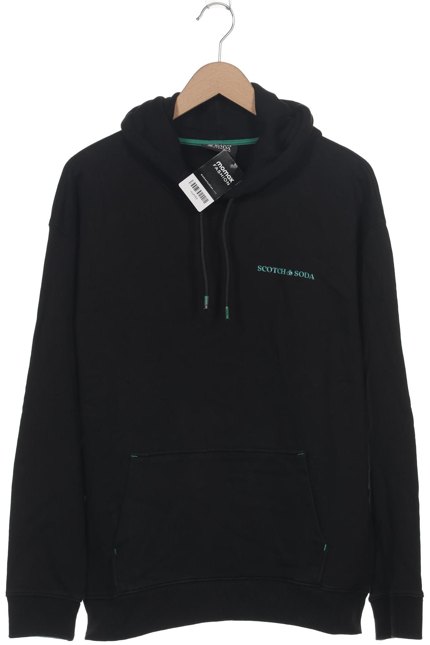 

Scotch & Soda Herren Kapuzenpullover, schwarz, Gr. 54