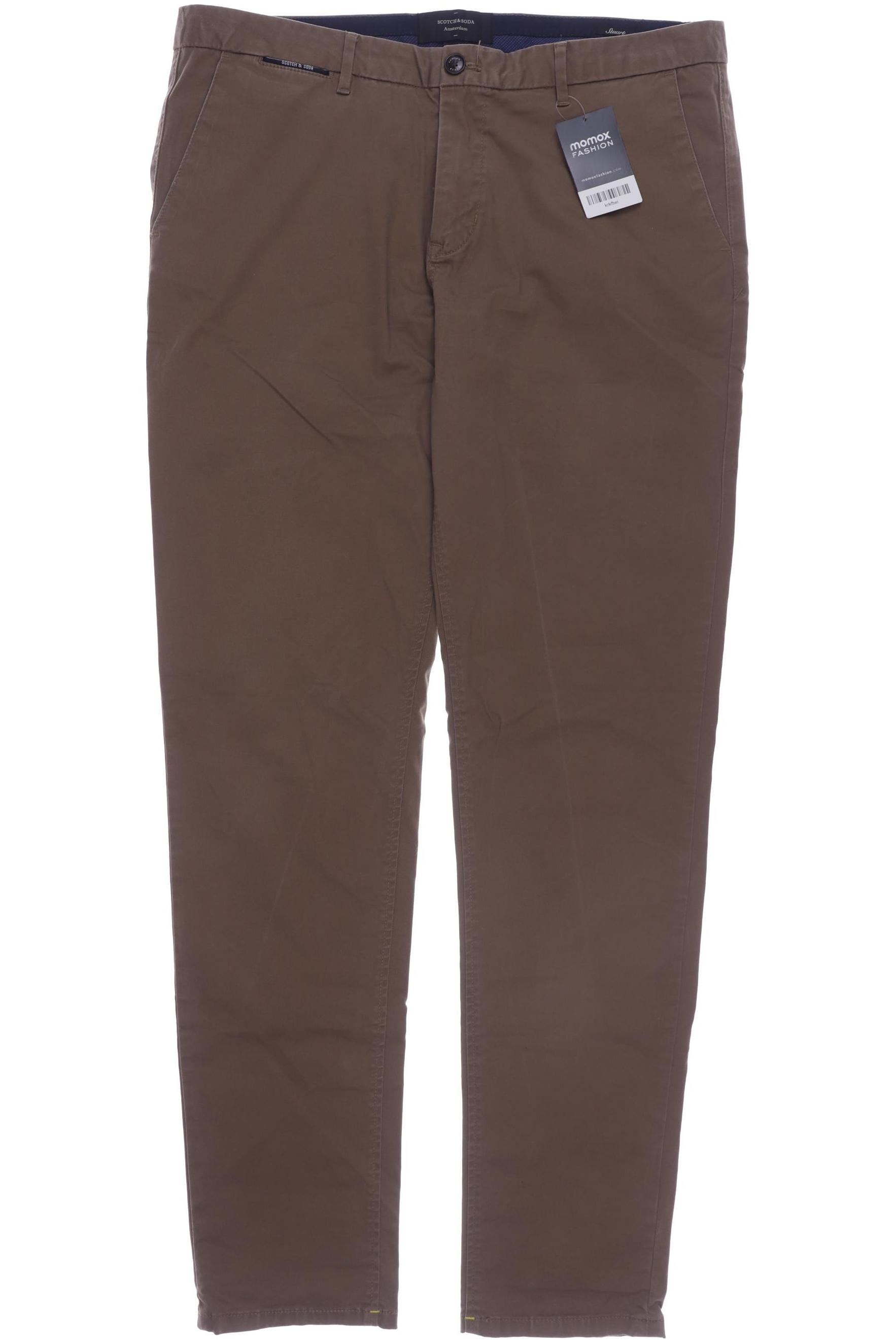 

Scotch & Soda Herren Stoffhose, braun, Gr. 33
