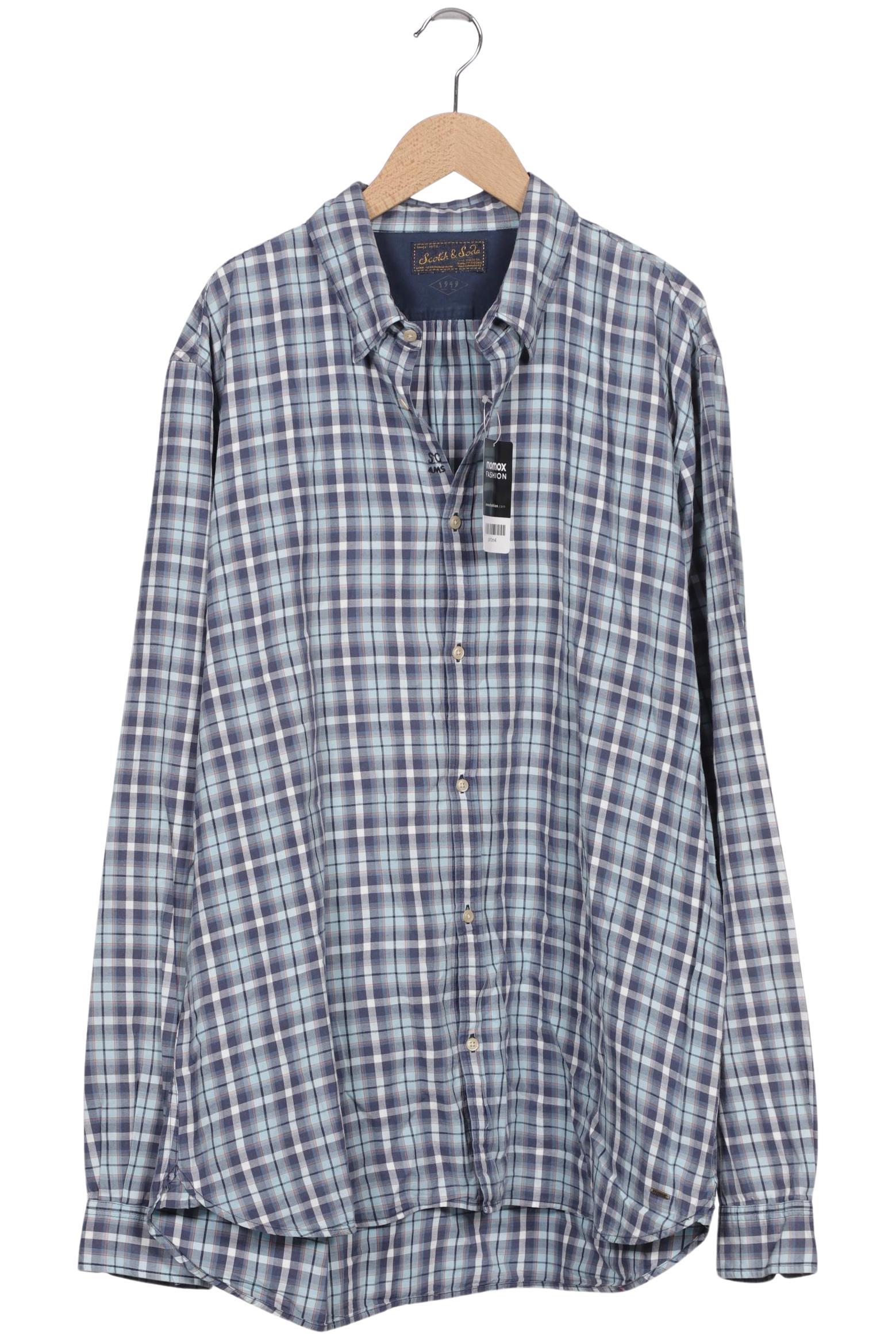 

Scotch & Soda Herren Hemd, blau, Gr. 56