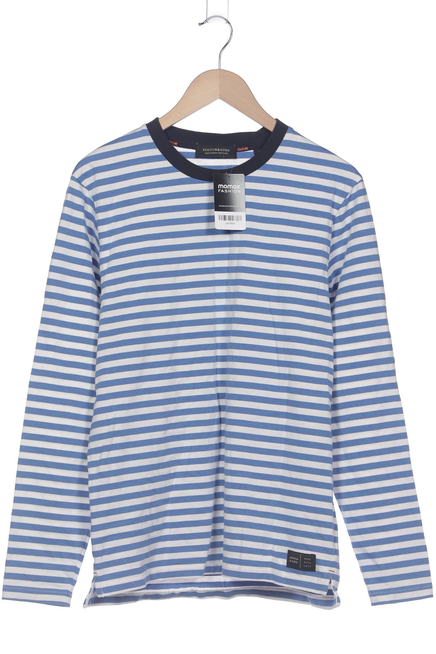 

Scotch & Soda Herren Langarmshirt, blau, Gr. 48