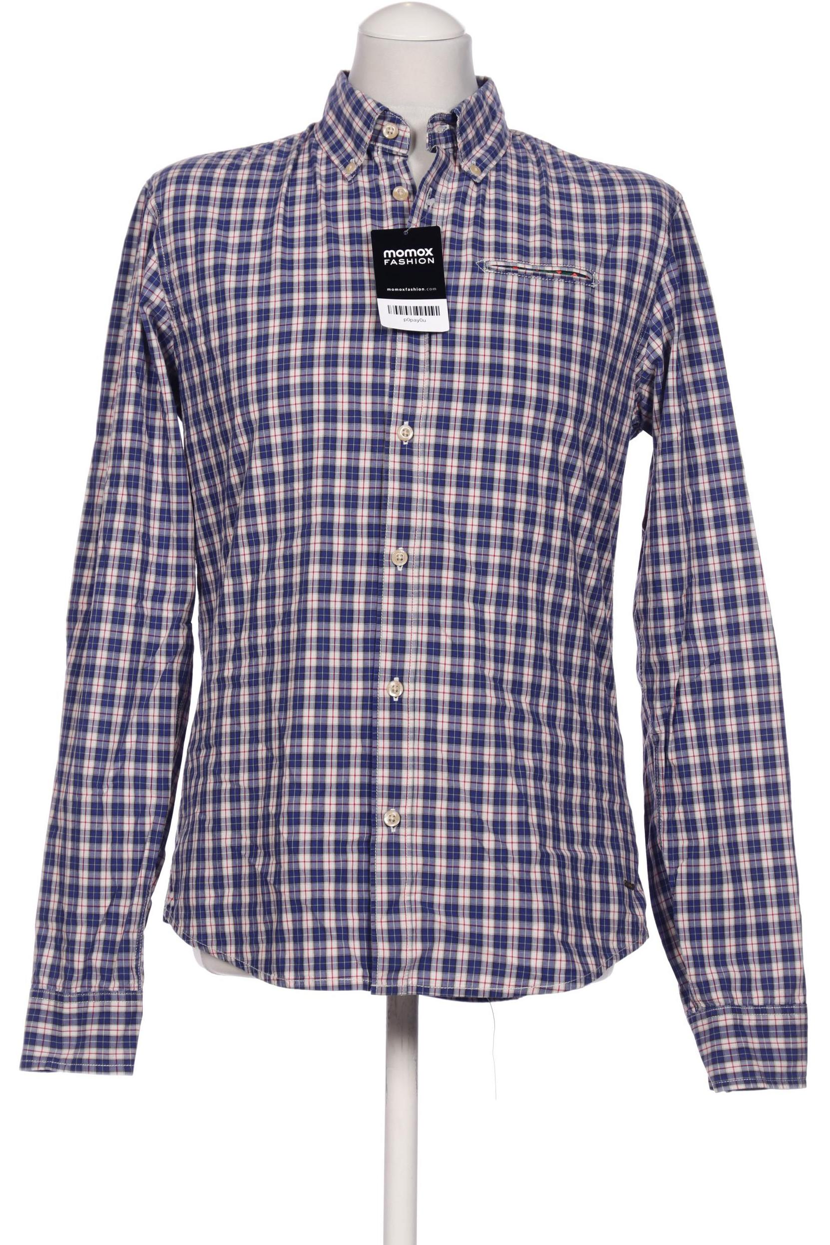 

Scotch & Soda Herren Hemd, blau, Gr. 48