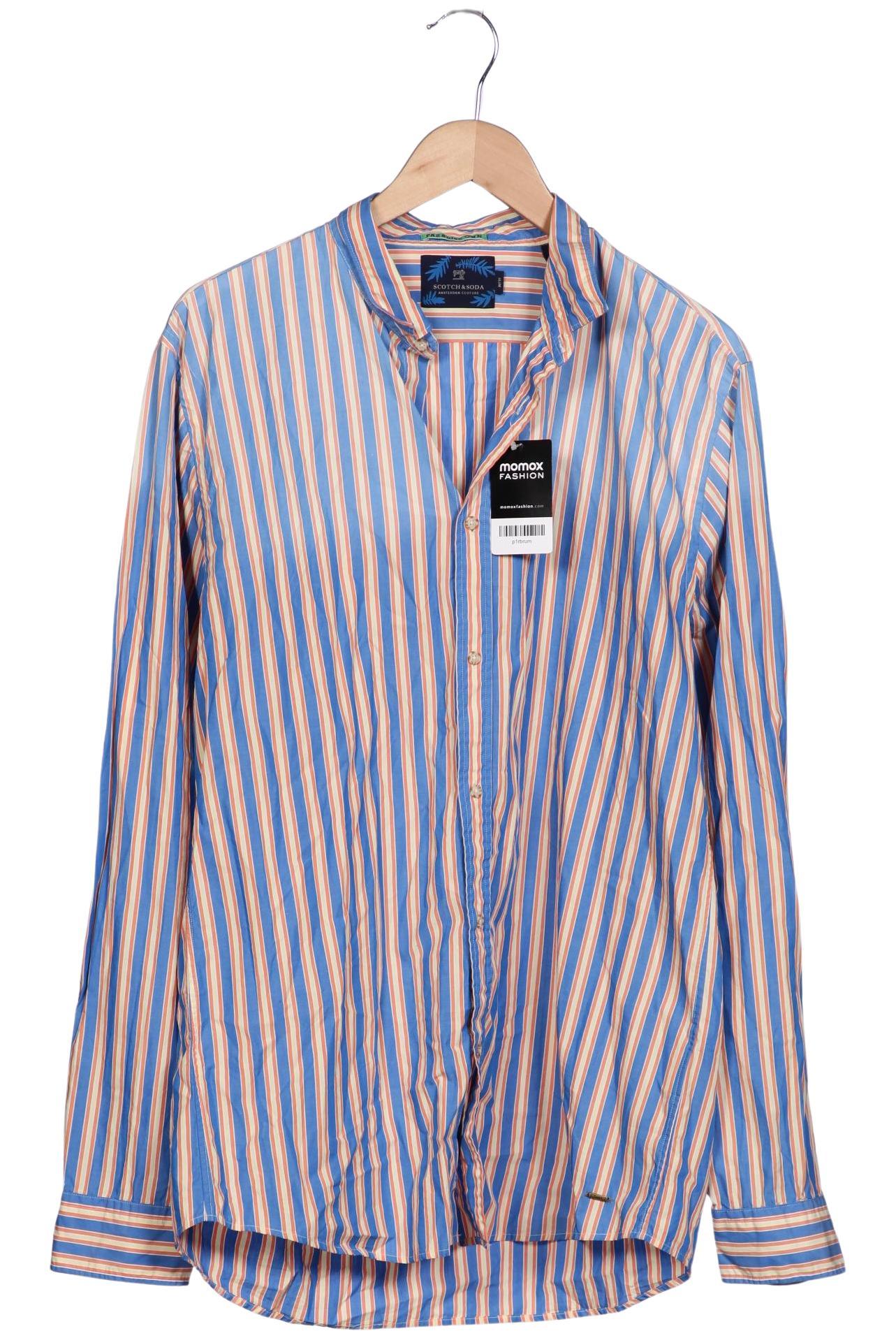 

Scotch & Soda Herren Hemd, blau, Gr. 56
