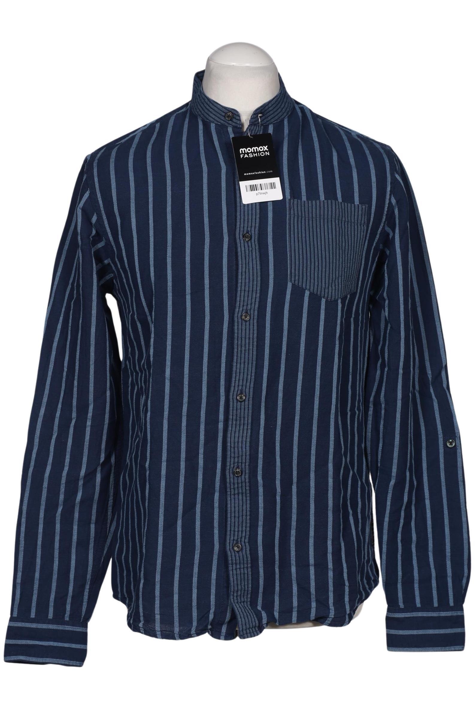 

Scotch & Soda Herren Hemd, blau, Gr. 48