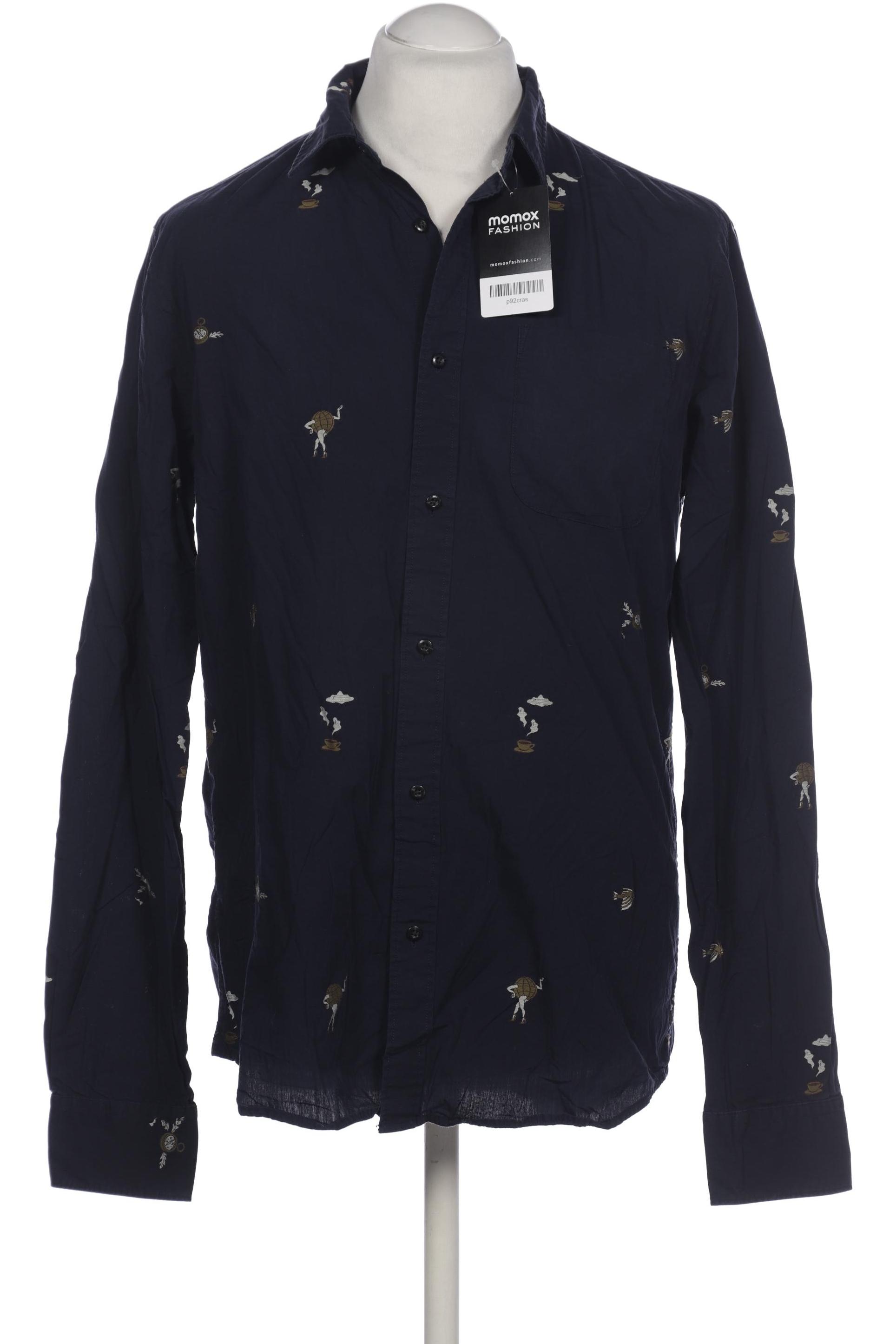 

Scotch & Soda Herren Hemd, marineblau, Gr. 52