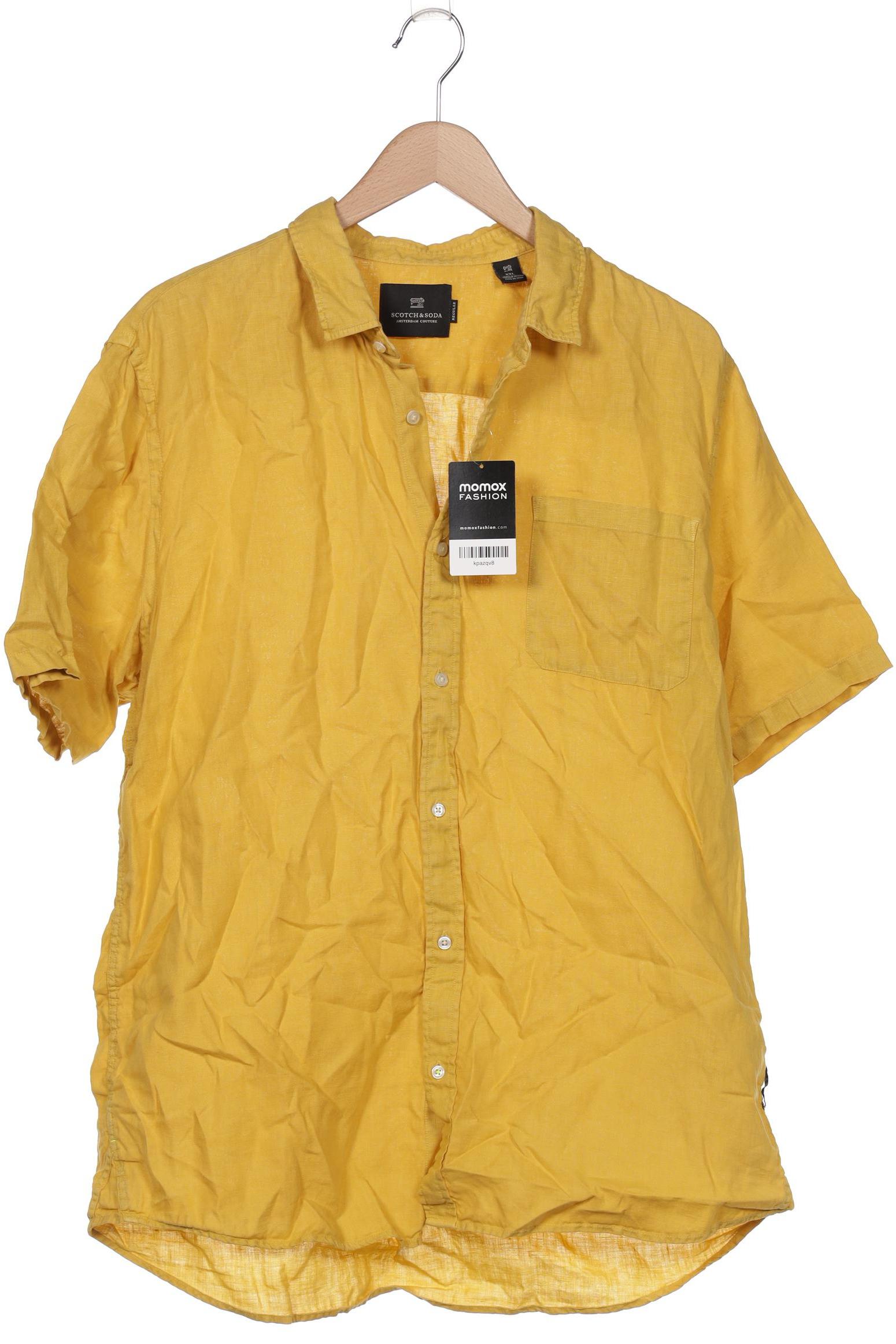 

Scotch & Soda Herren Hemd, gelb, Gr. 56