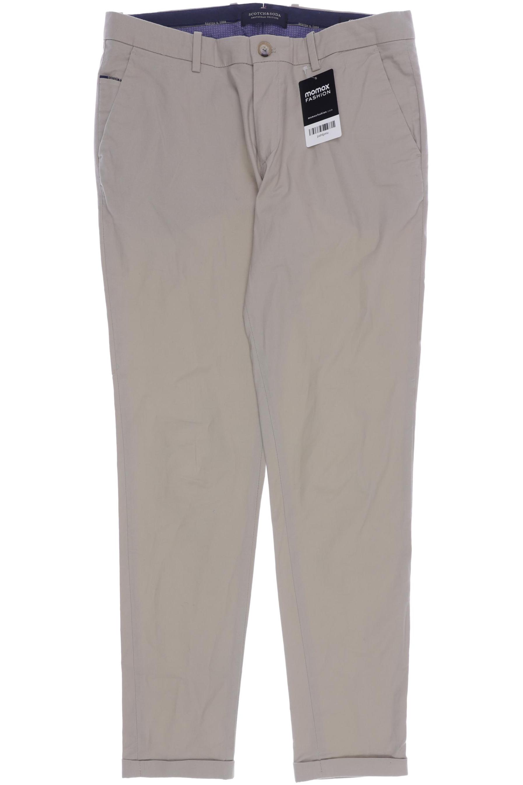 

Scotch & Soda Herren Stoffhose, beige