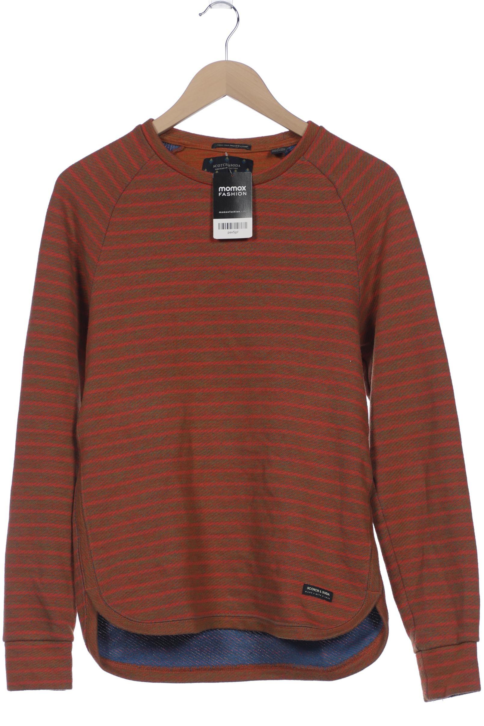 

Scotch & Soda Herren Sweatshirt, orange, Gr. 46