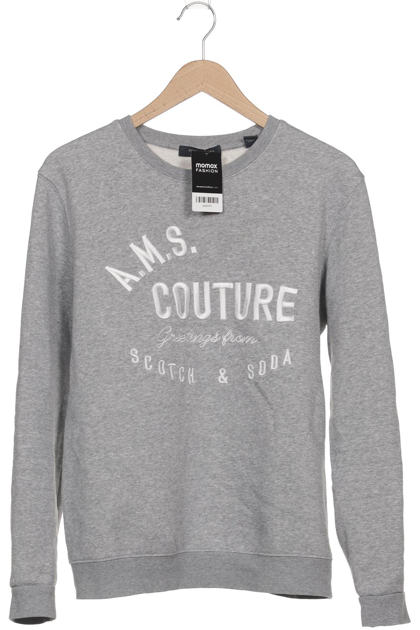 

Scotch & Soda Herren Sweatshirt, grau, Gr. 52