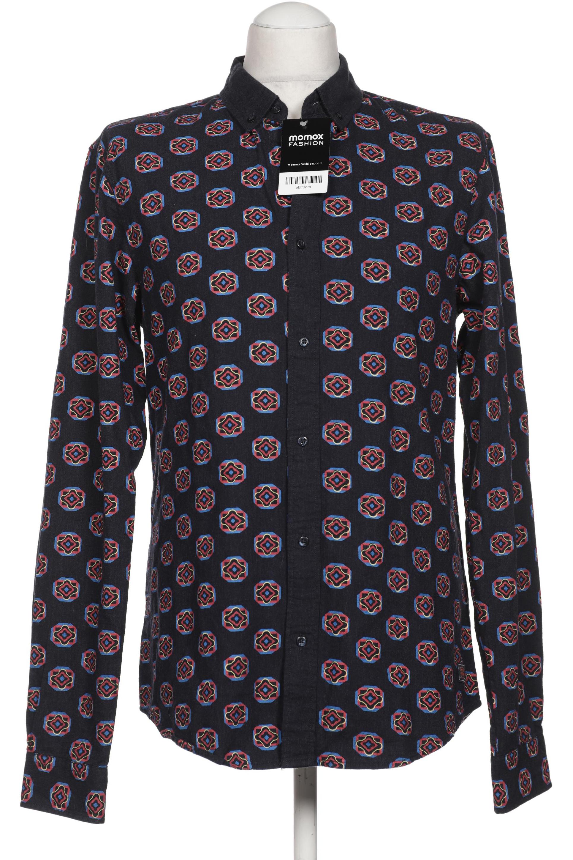 

Scotch & Soda Herren Hemd, marineblau