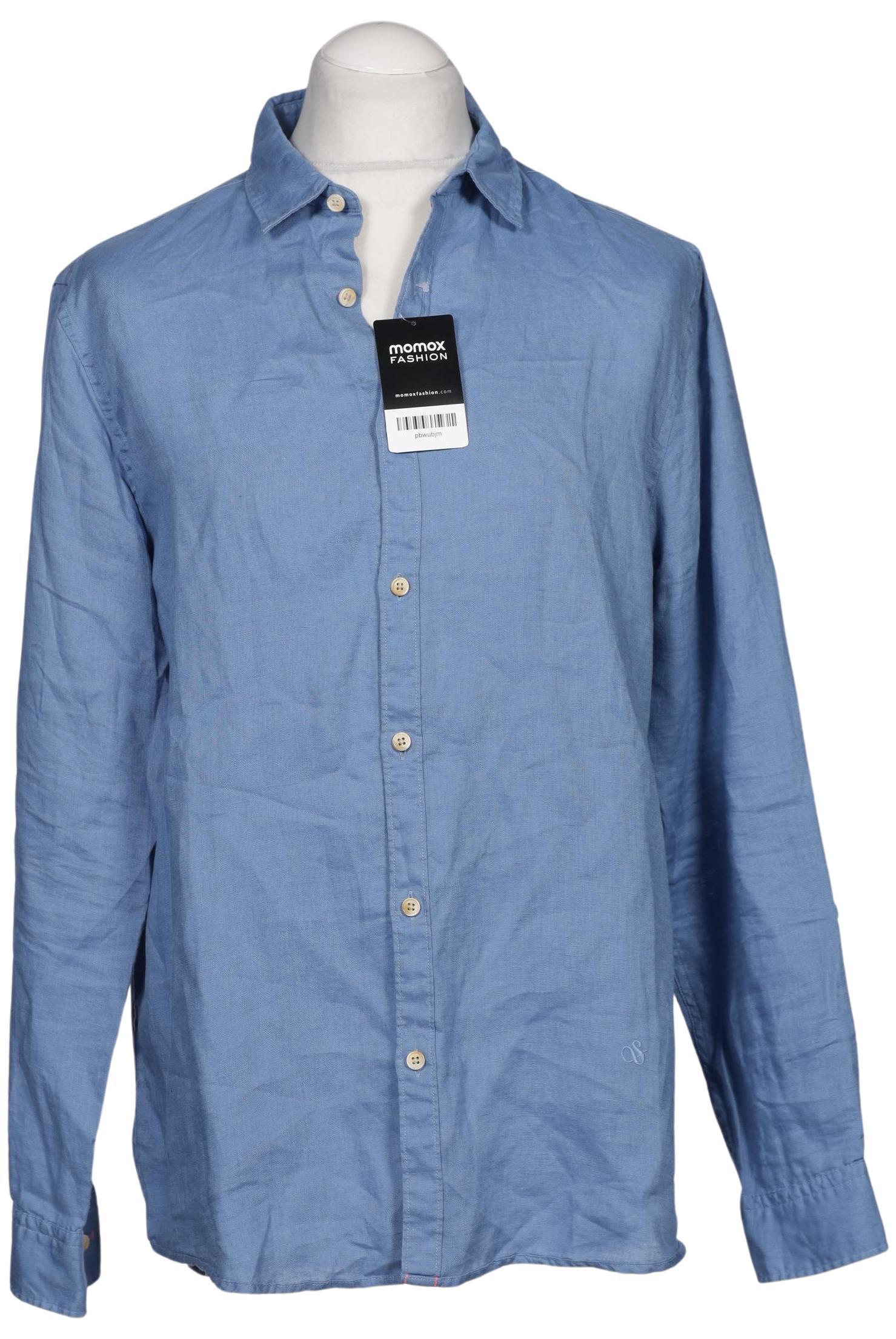 

Scotch & Soda Herren Hemd, blau, Gr. 52